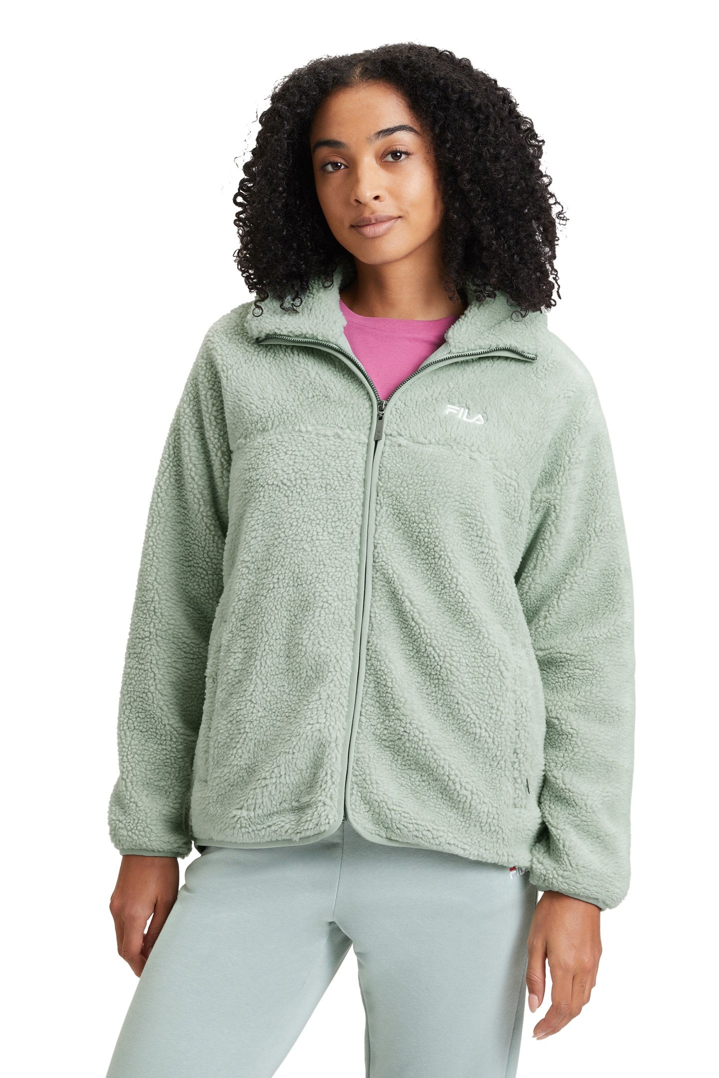 OACALA SHERPA JACKET JADEITE 1