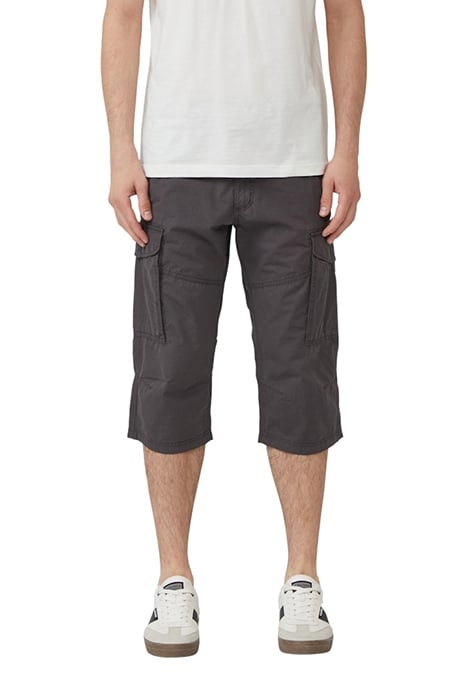 S.OLIVER SHORTS GREY/BLACK 1