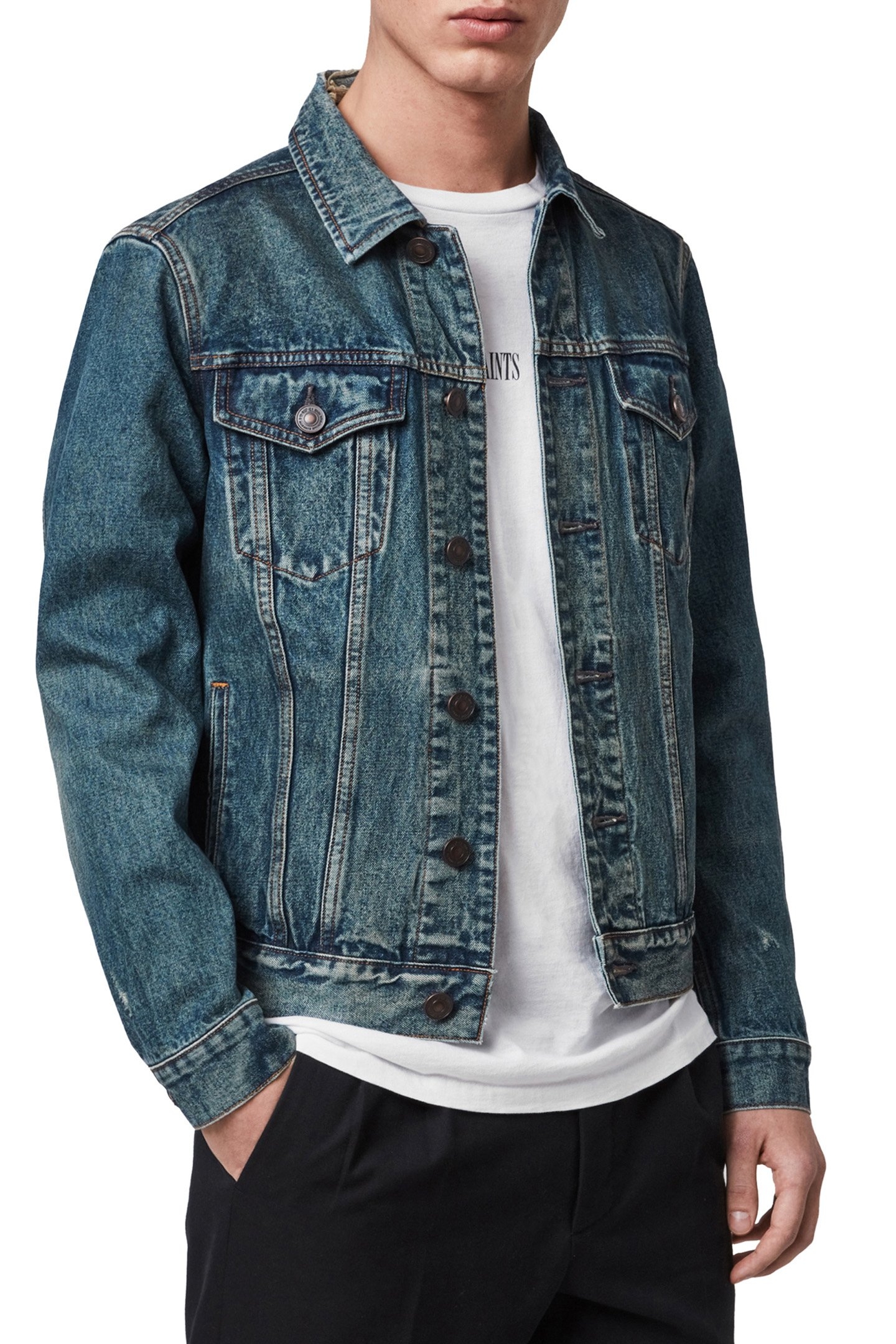 DRUB JACKET GREEN CAST INDIGO 4