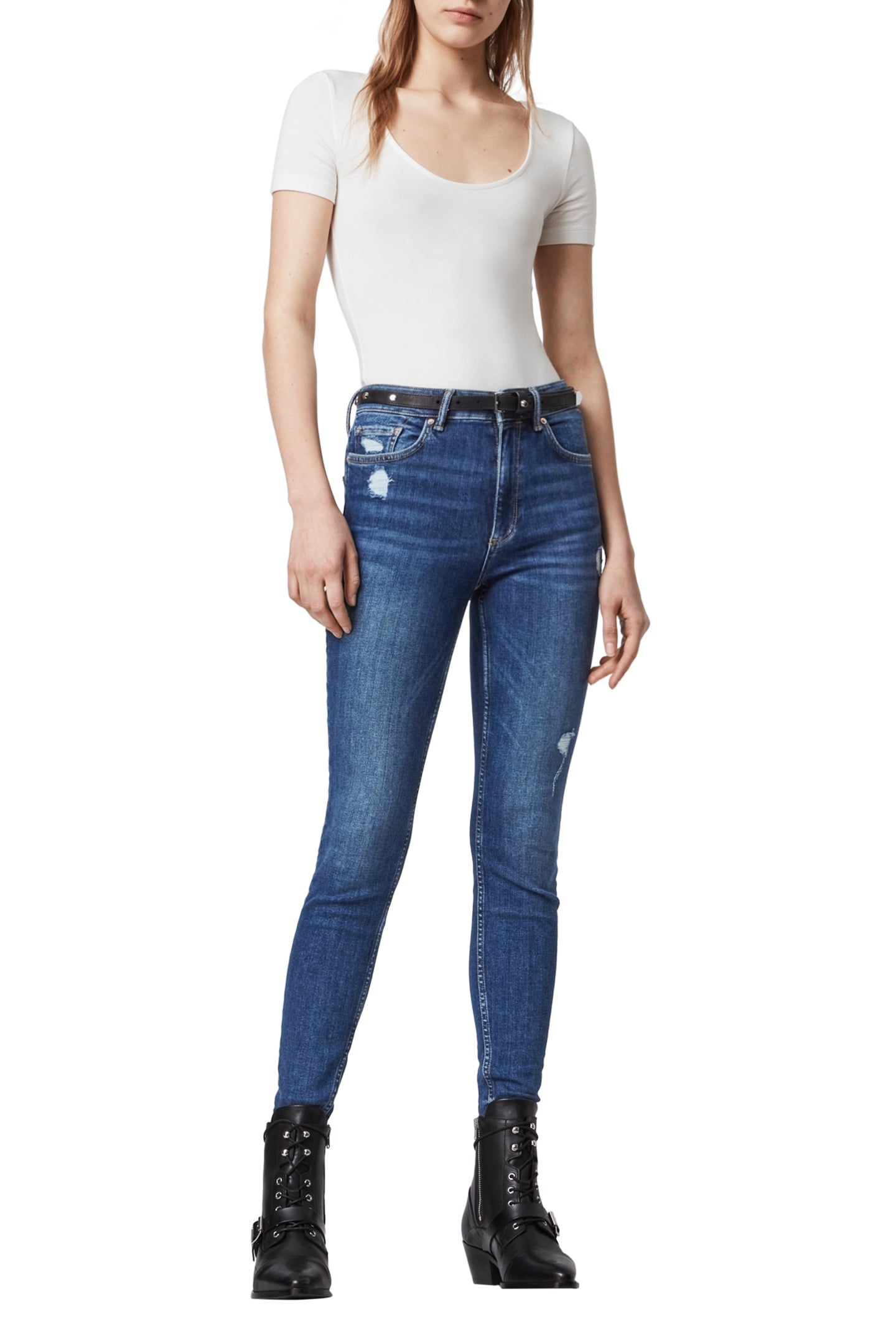 DAX JEAN MID INDIGO BLUE 1