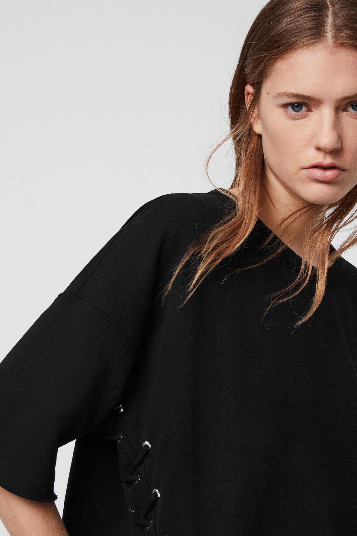 LORHAINE LACE SS SWE BLACK 6