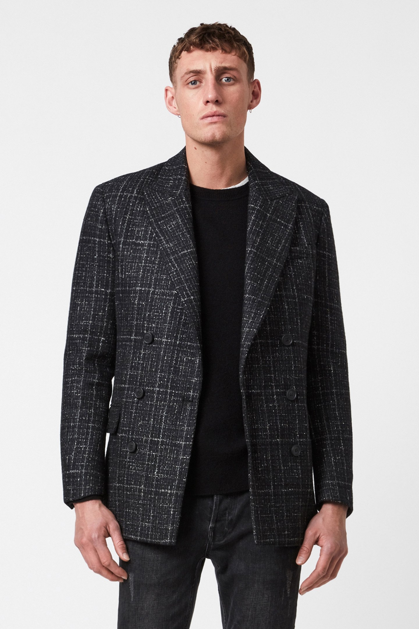 MERCER BLAZER BLACK 1
