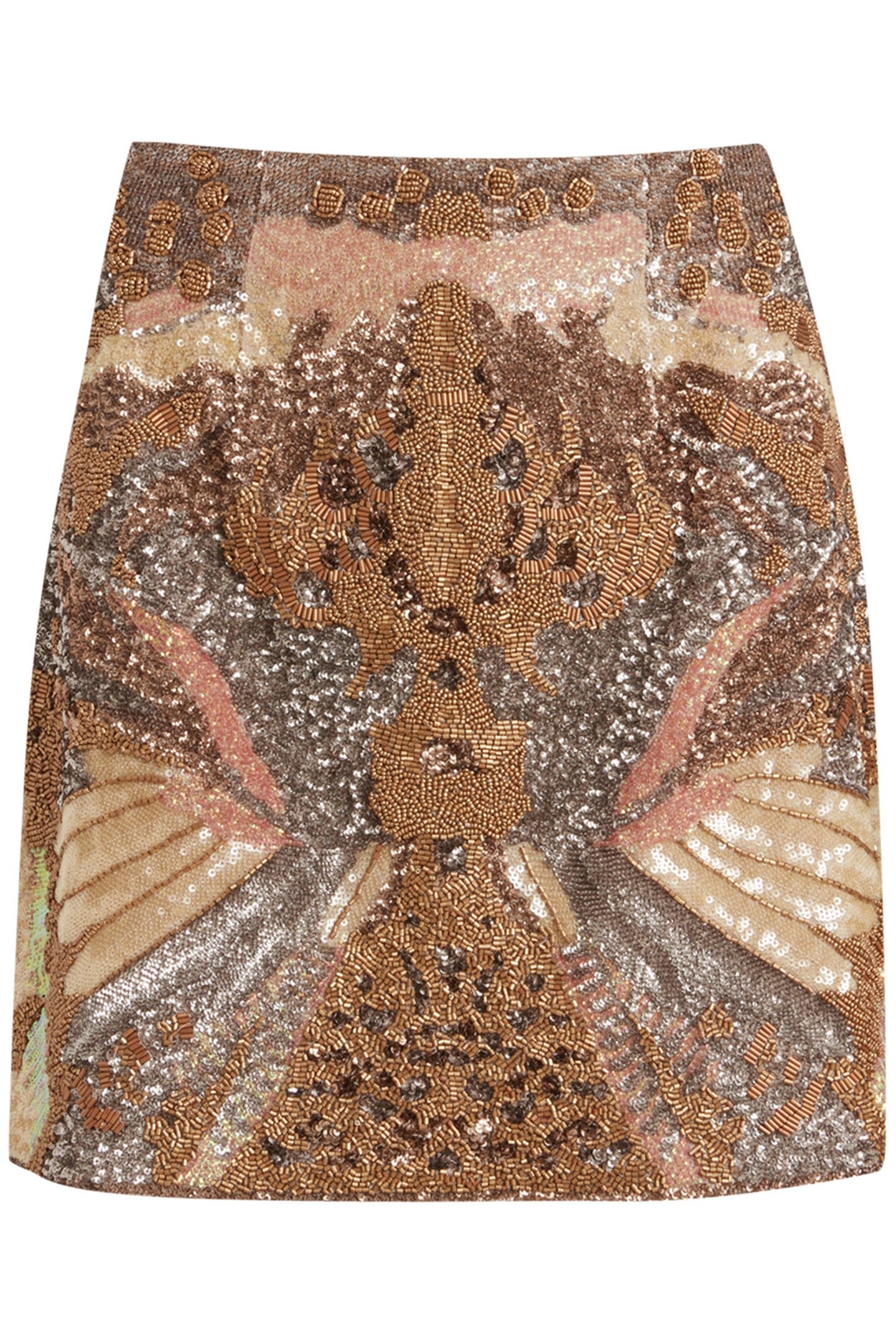 JAMILIA EMB SKIRT GOLD 4