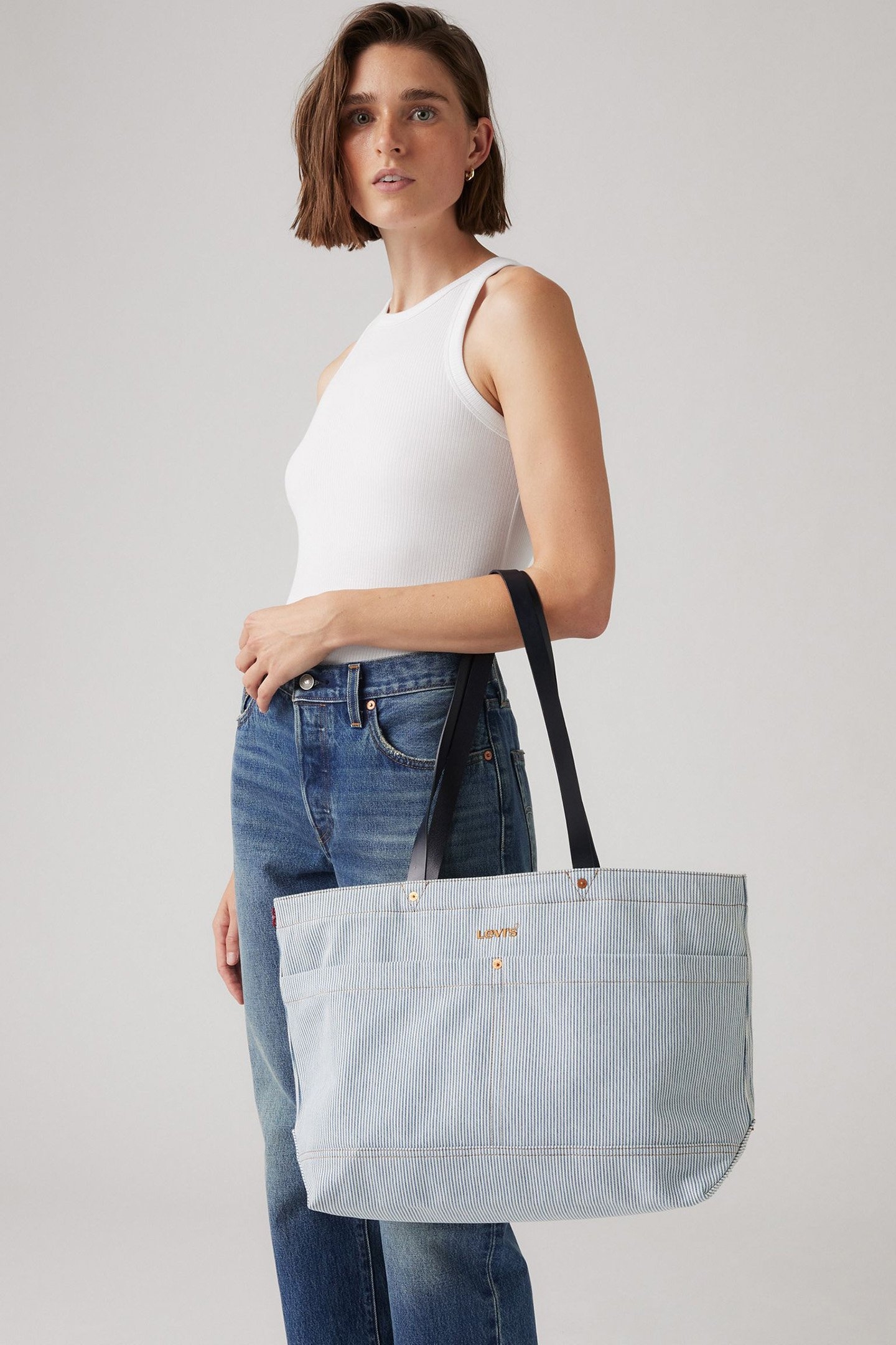 LEVI'S® HERITAGE TOTE-ALL BAG IN STRIPE 2