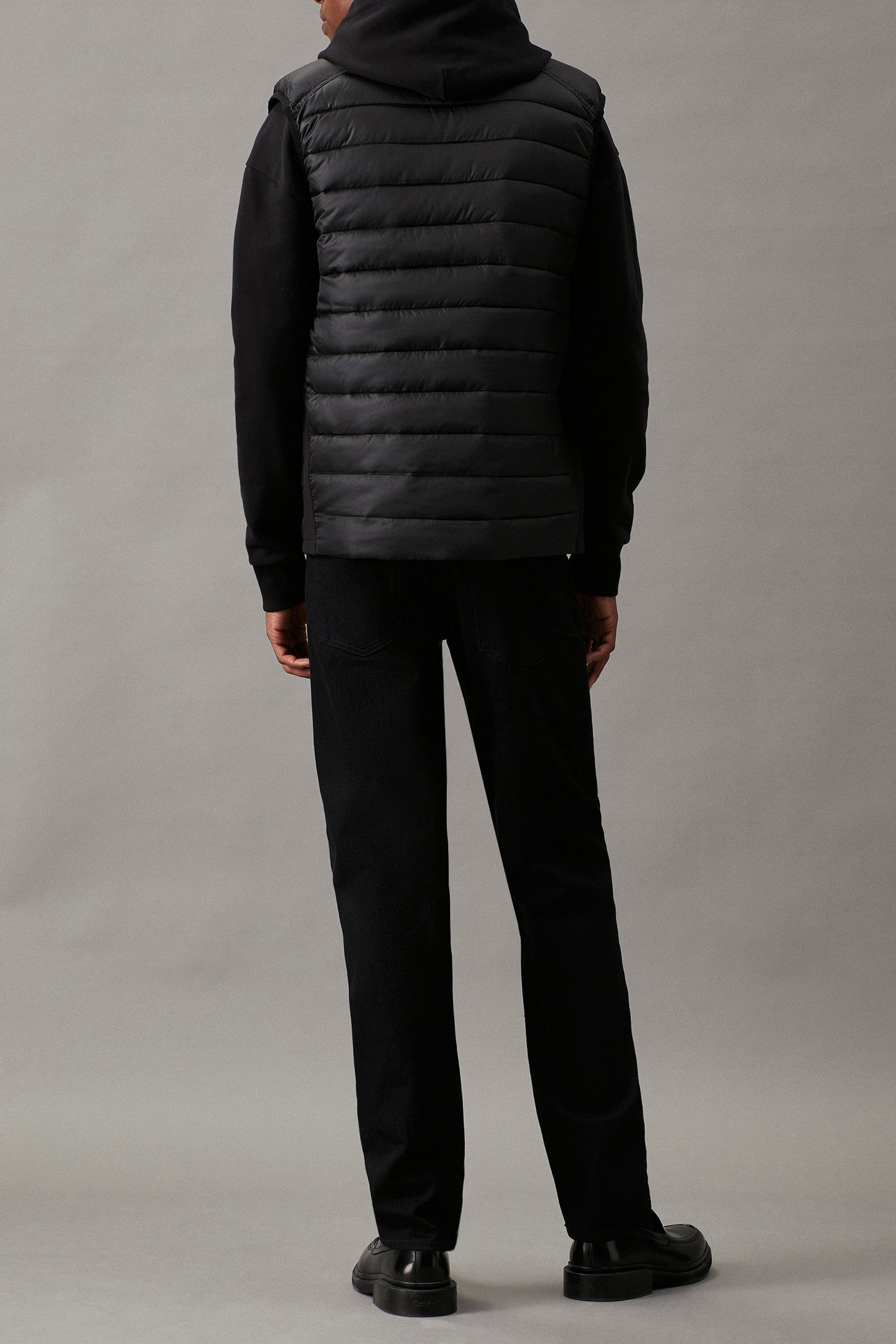 RECYCLED SIDE LOGO V CK BLACK 3