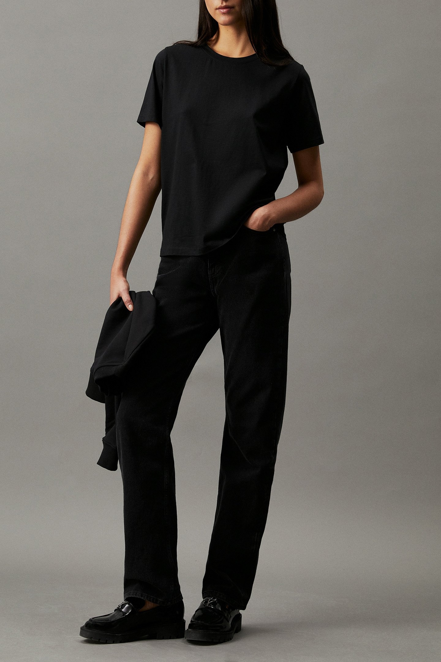 SMOOTH STANDARD FIT T-SHIRT BLACK 3