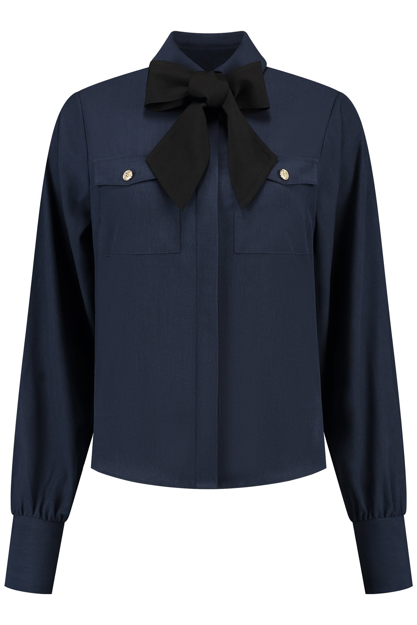 ELDA BLOUSE NAVY 2