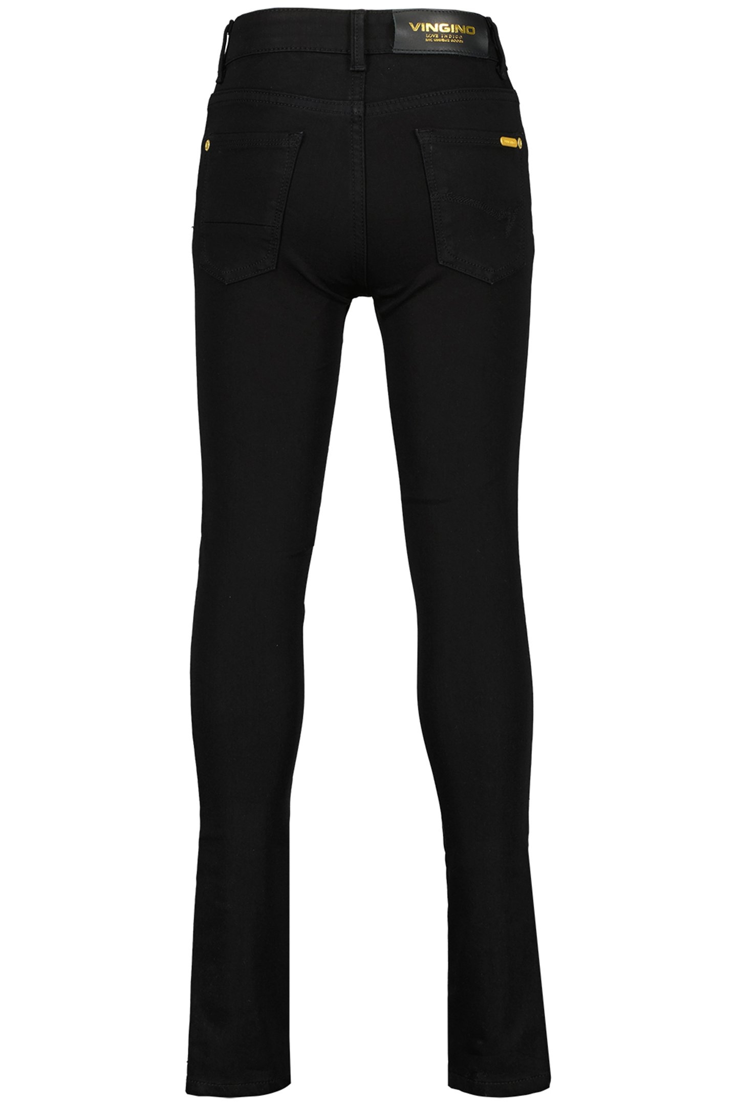 GIRL'S BELLA SPLIT JEANS BLACK 2