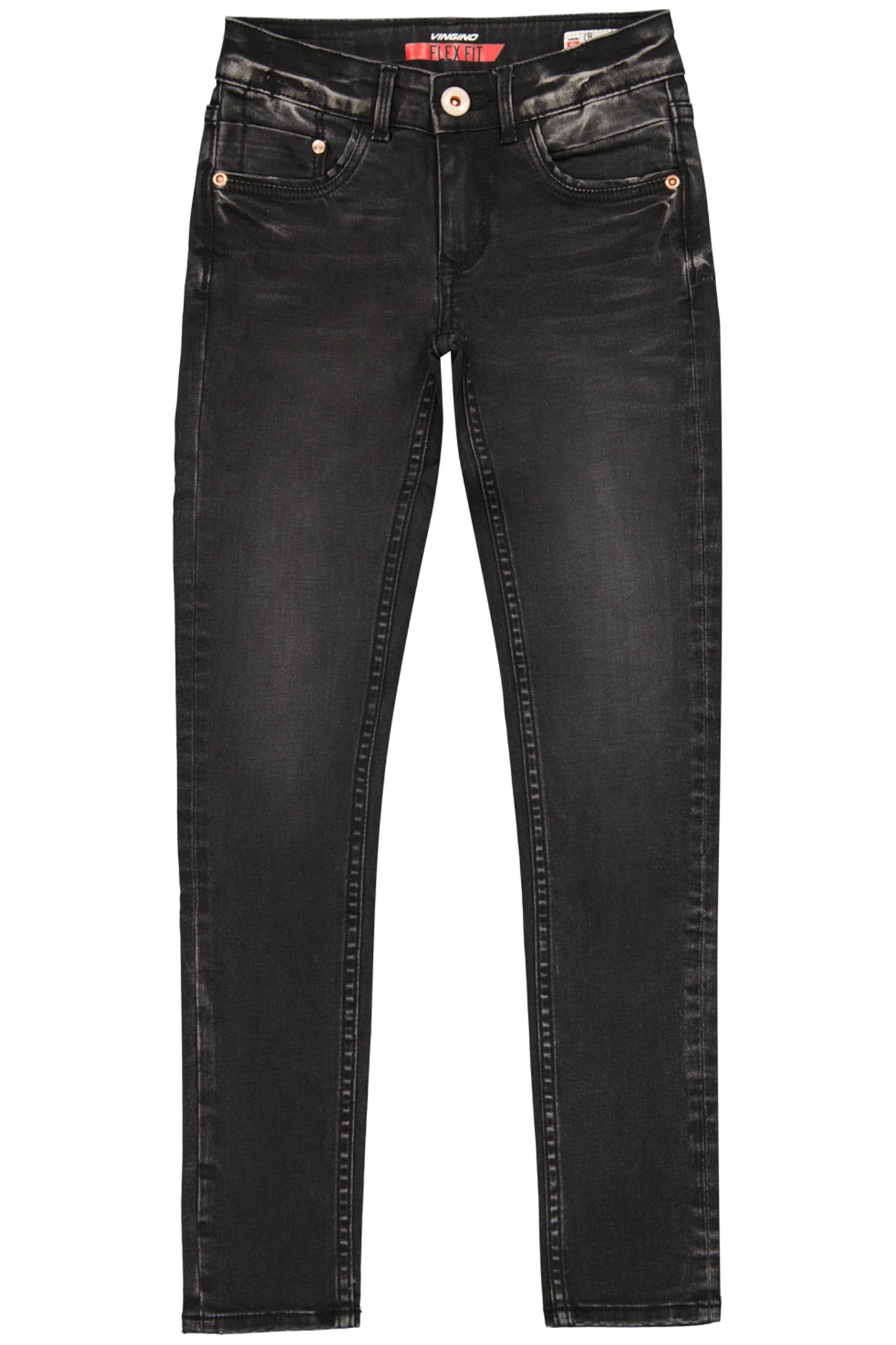 GIRL'S BERNICE JEANS BLACK VINTAGE 1