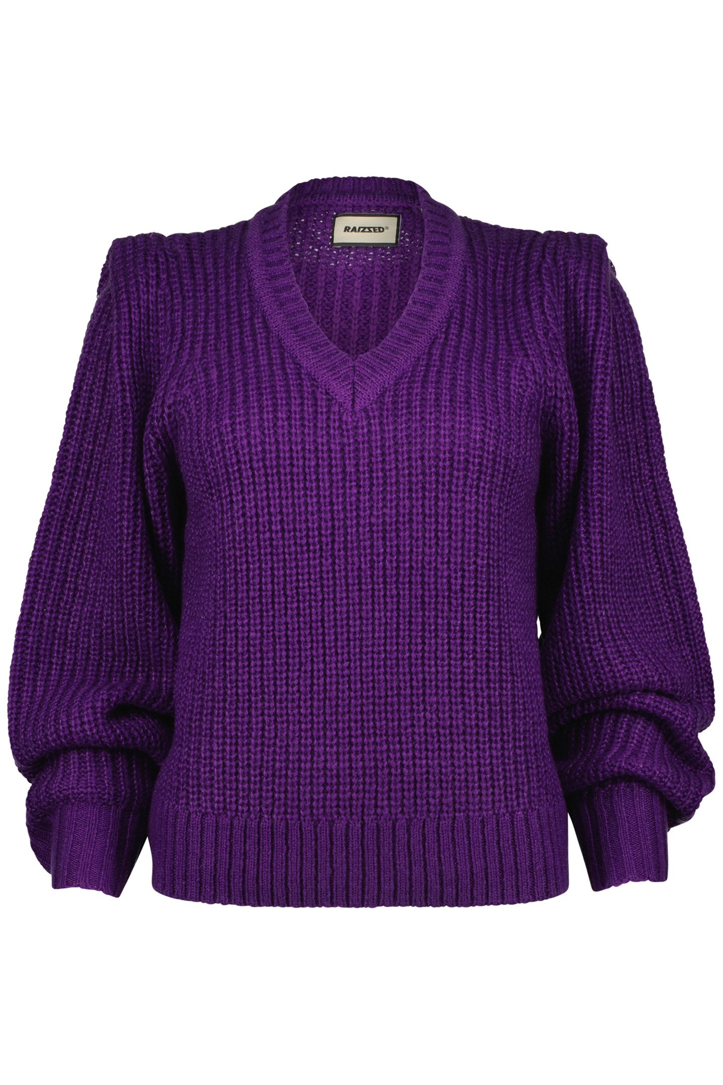 BRITT PULLOVER BRIGHT PURPLE 1