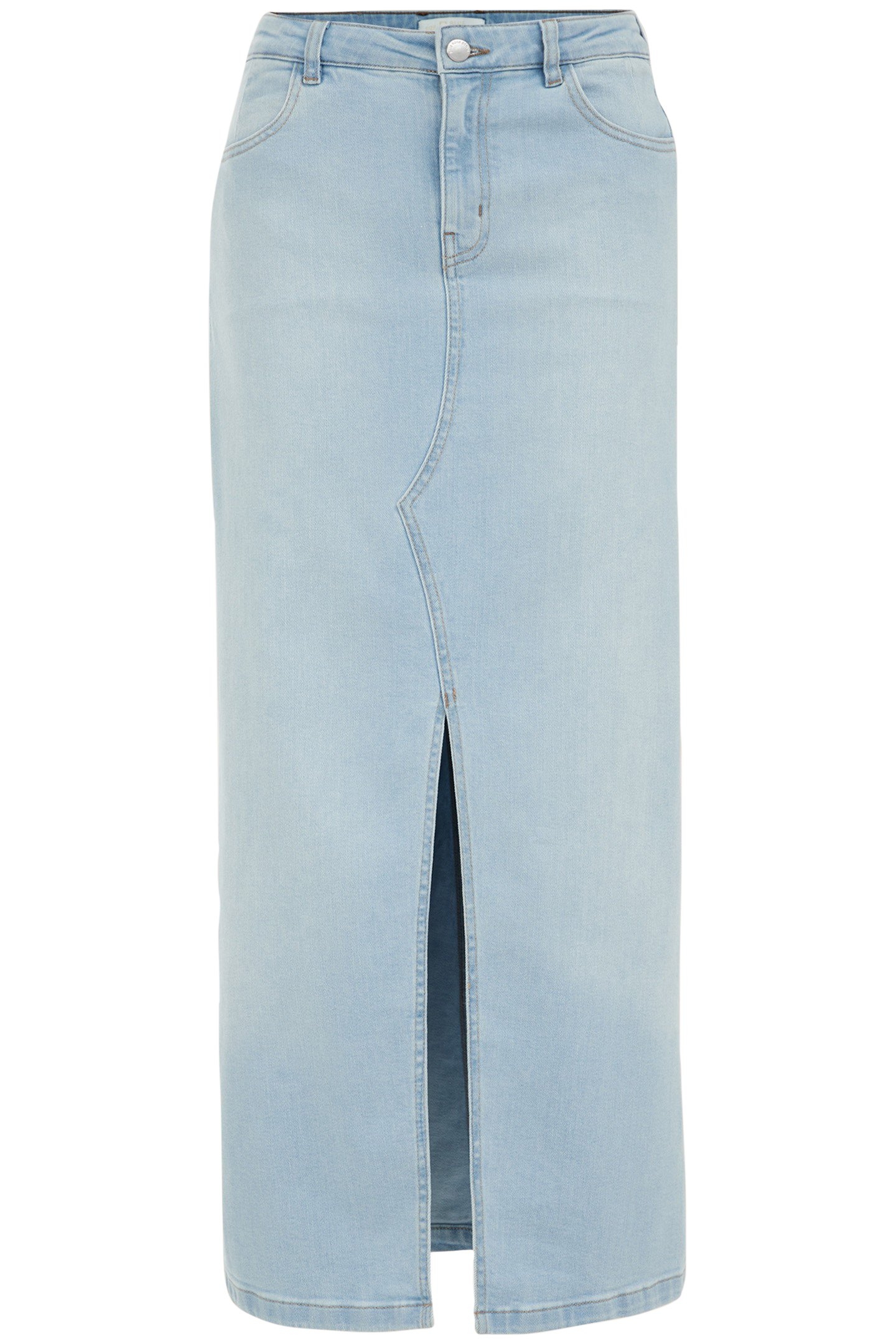 SKIRT MAXI LENGTH LIGHT BLUE 4