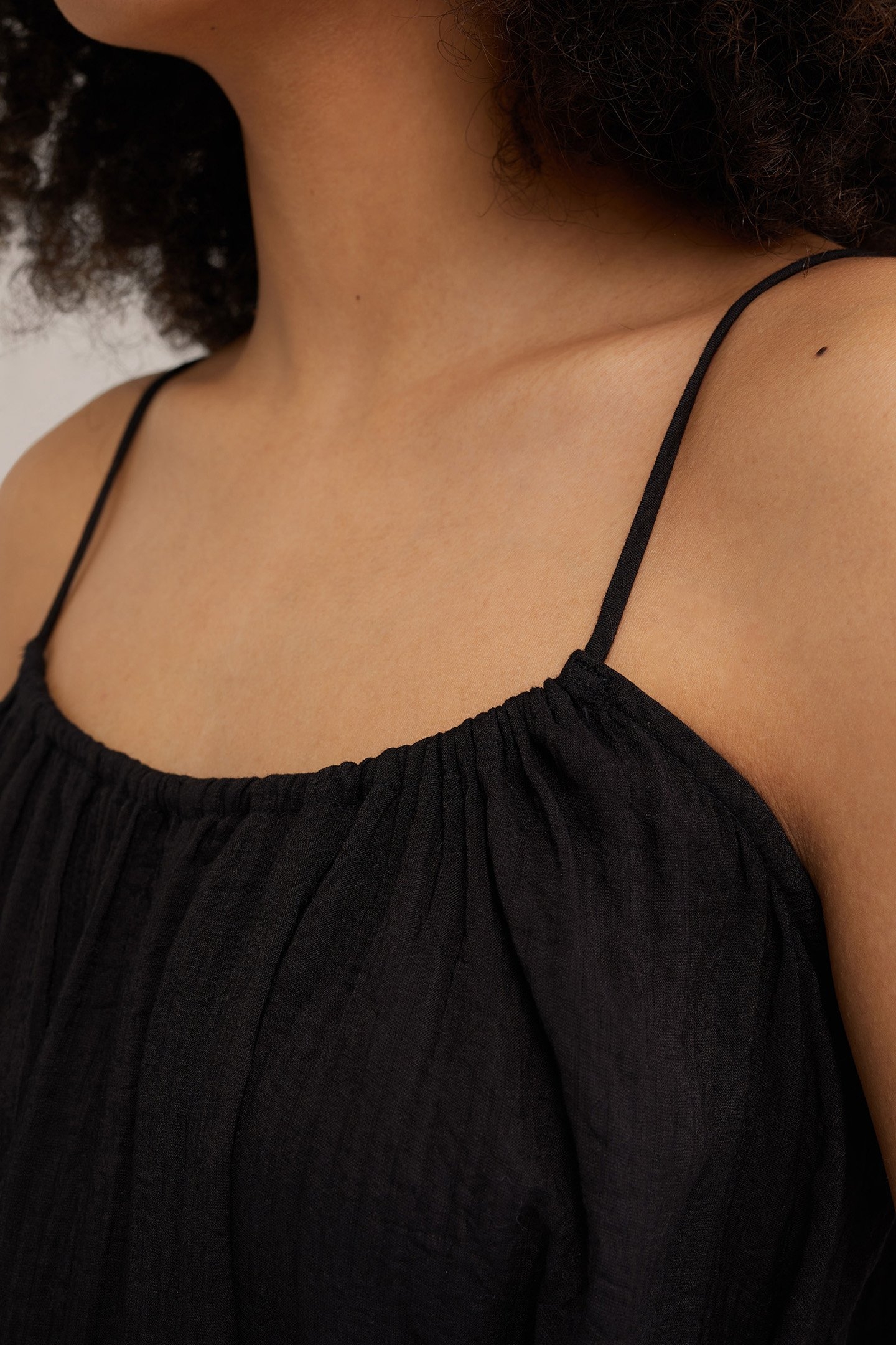 DRESS MID LENGTH BLACK 5