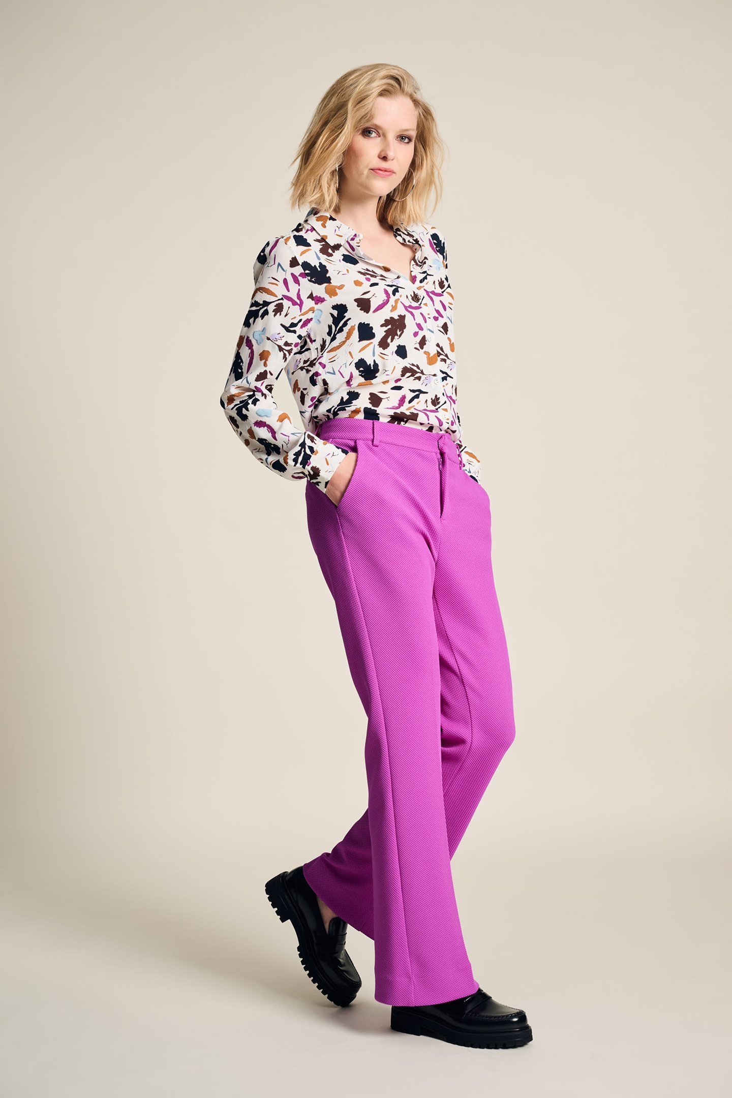 BLOUSE - MILA FEATHERFEST ECRU 3