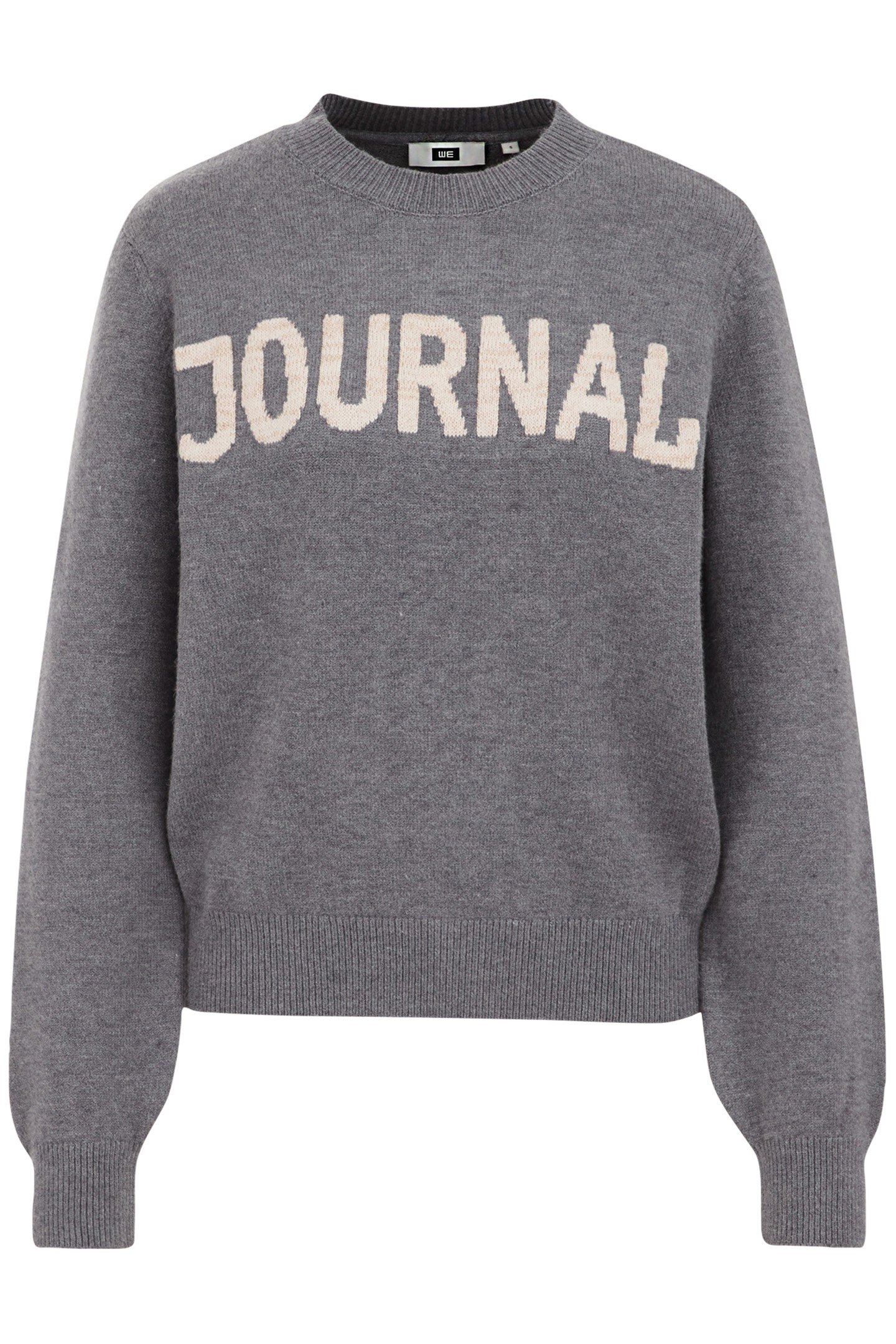 KNITTED PULLOVER GREY 4