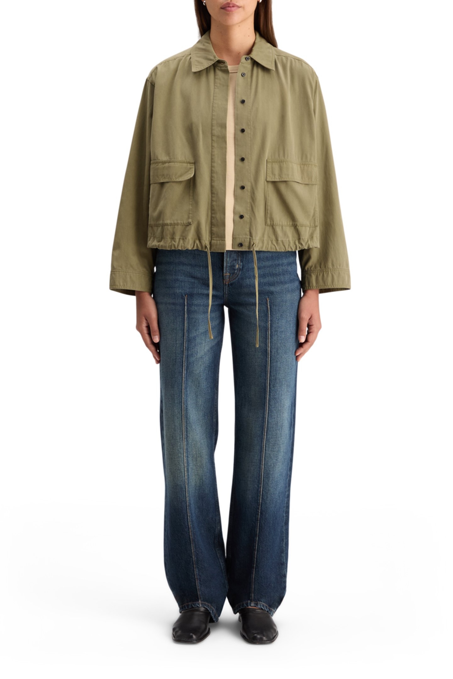 WASHED SHIRT WASHED MILITARY 3