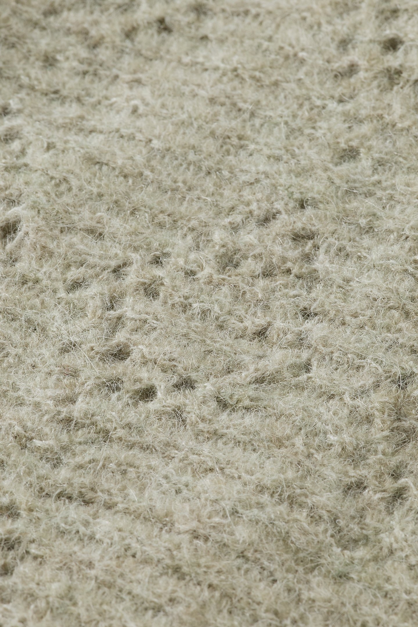 BOUCLE CREW NECK CARDIGAN WASHED SAGE MELANGE 8