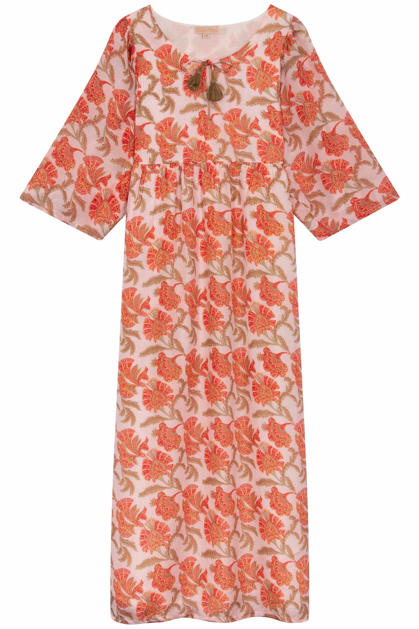 DRESS GERA BOHEMIAN FLOWERS 1