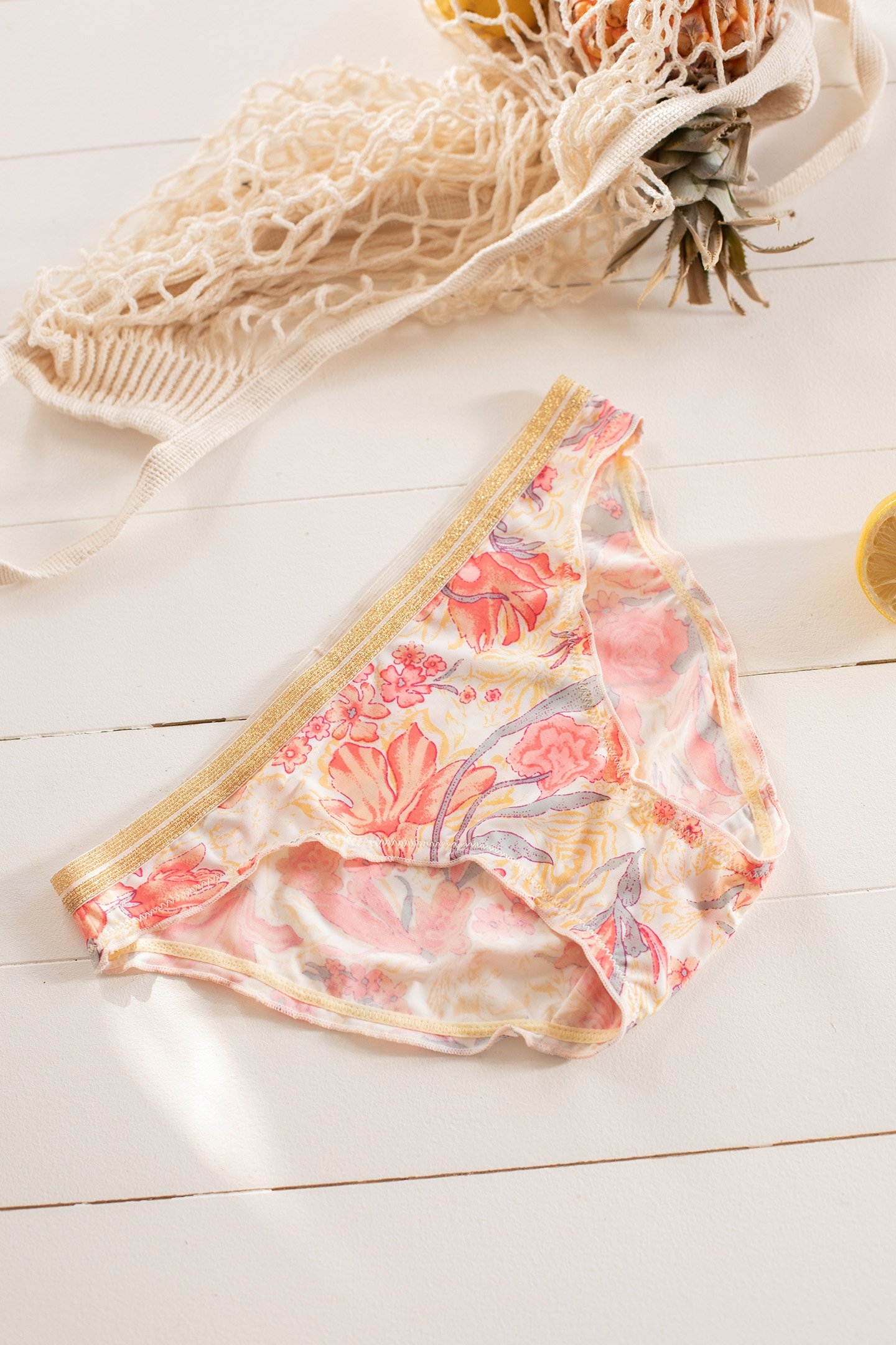PANTIES SET MISHA BOHEMIAN FLOWERS 4
