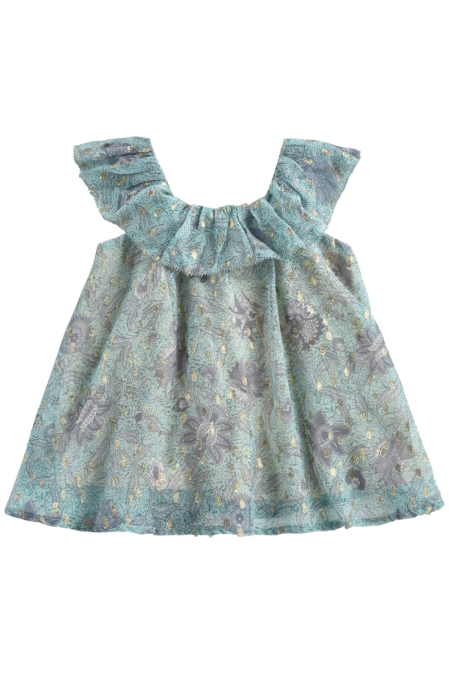 DRESS JONUTA ALMOND FLOWERS 1