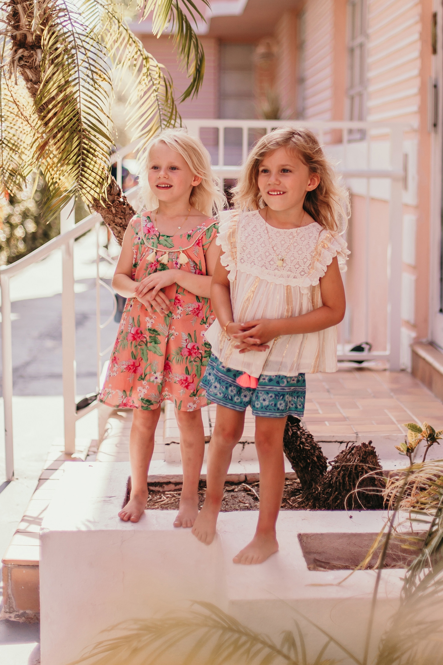 DRESS CALKINI SIENNA FLAMINGO 5