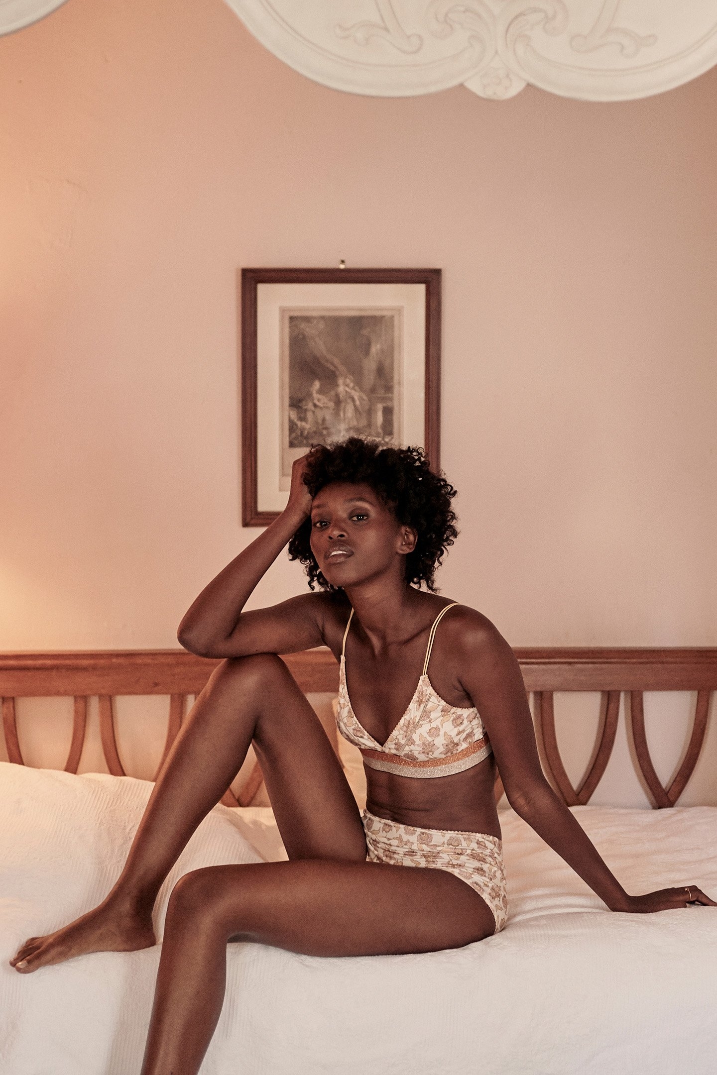 BRA SHOSHA BLUSH FLOWERS 2