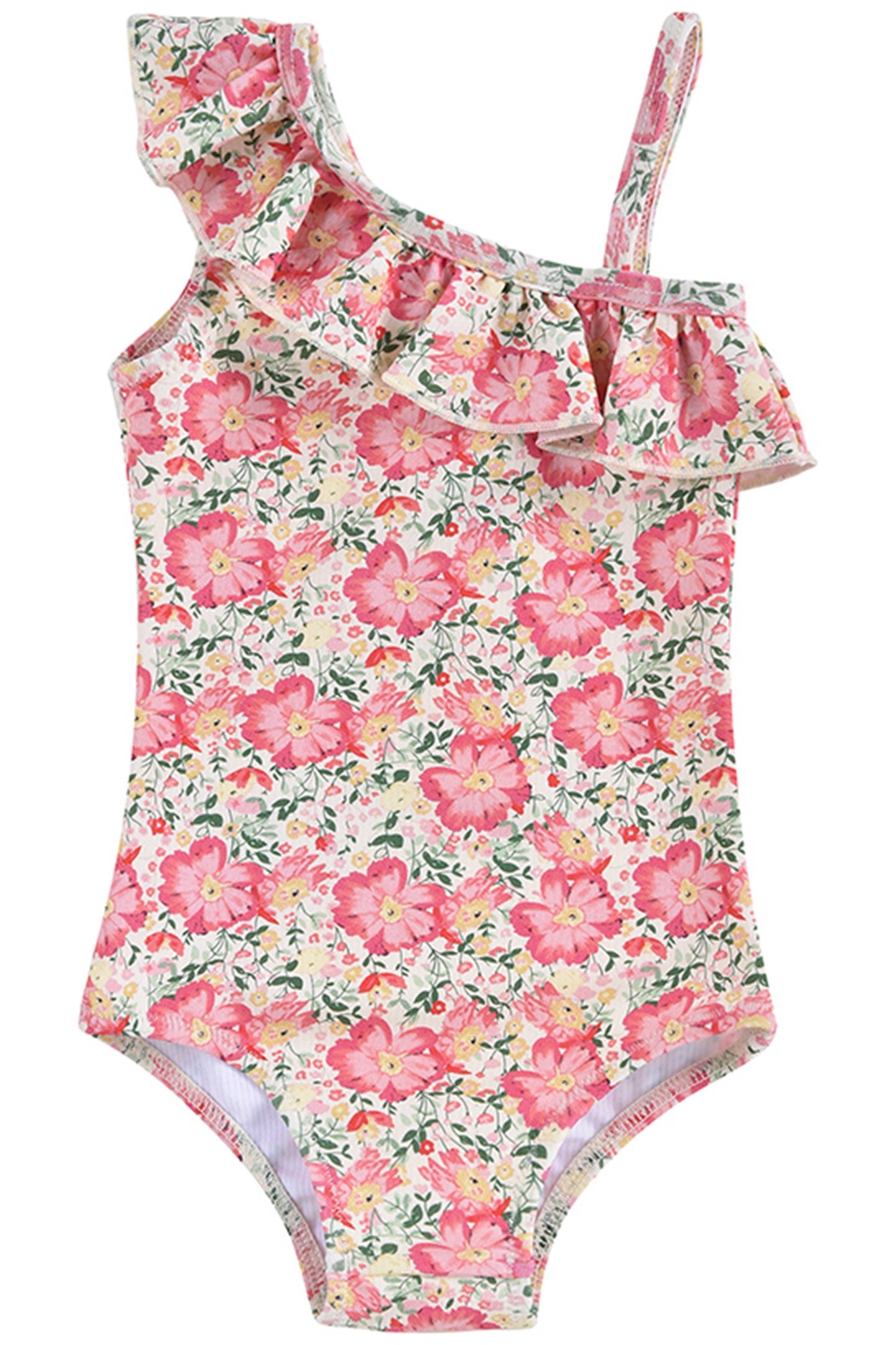 BATHING SUIT AUDREY PINK MEADOW 1