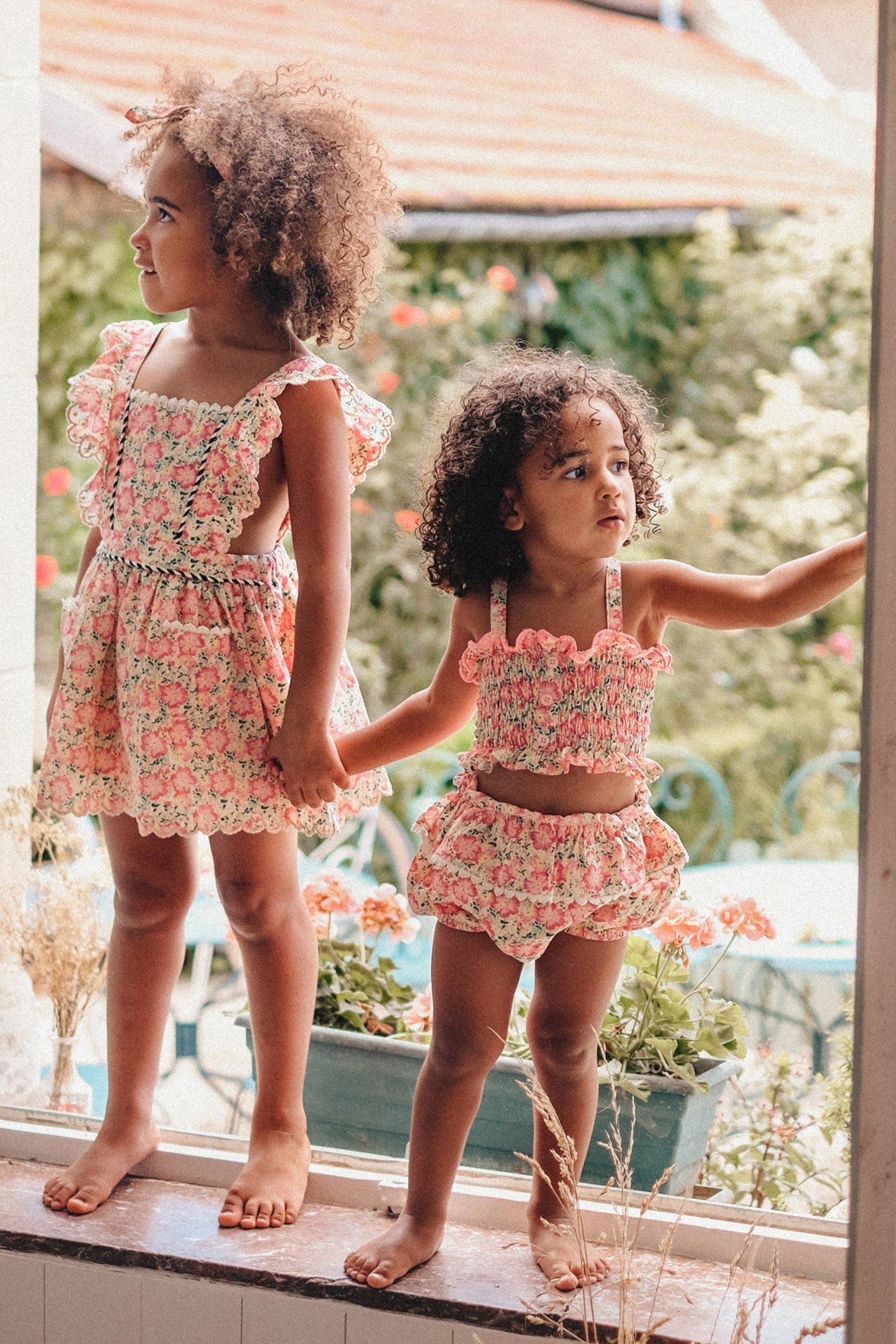 DRESS MISTINGUETTE PINK MEADOW 5