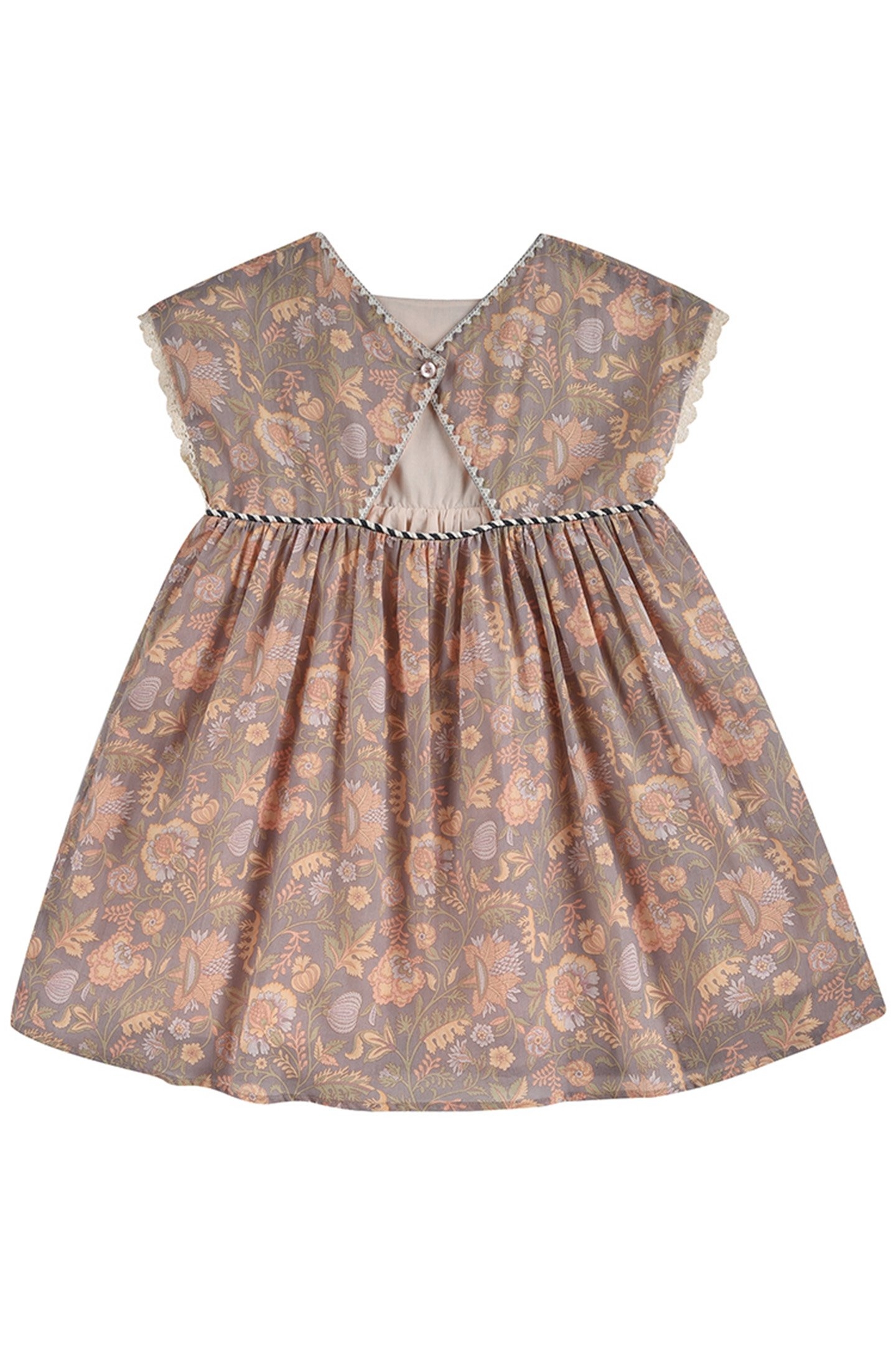 DRESS TAPALPA CALIFORNIA FLOWERS 2