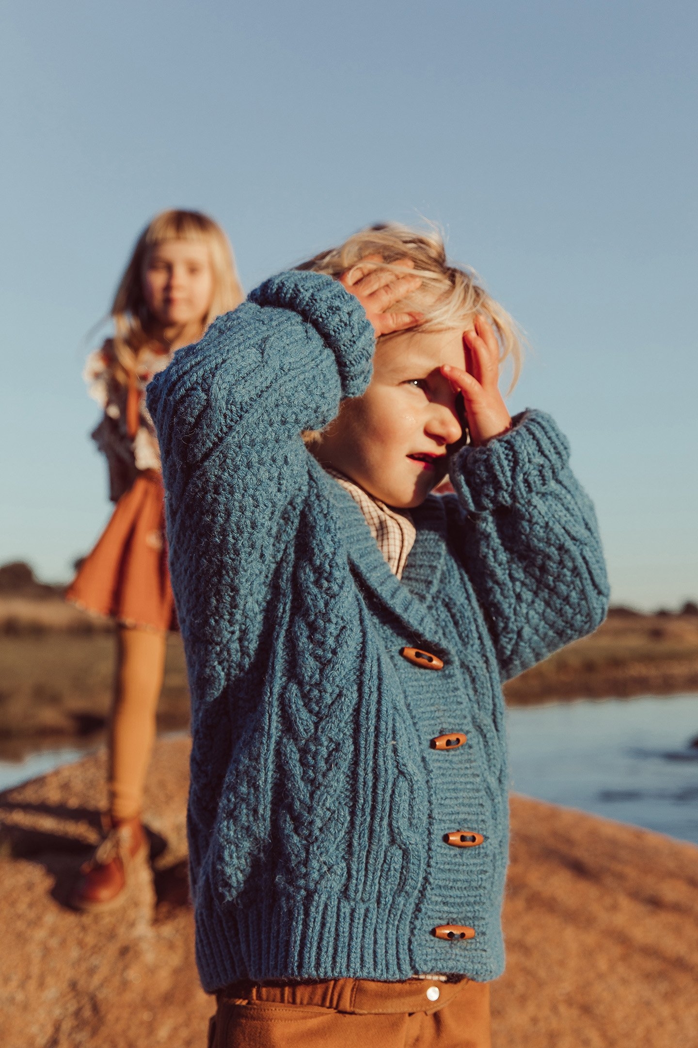 CARDIGAN SACHA BLUE 5