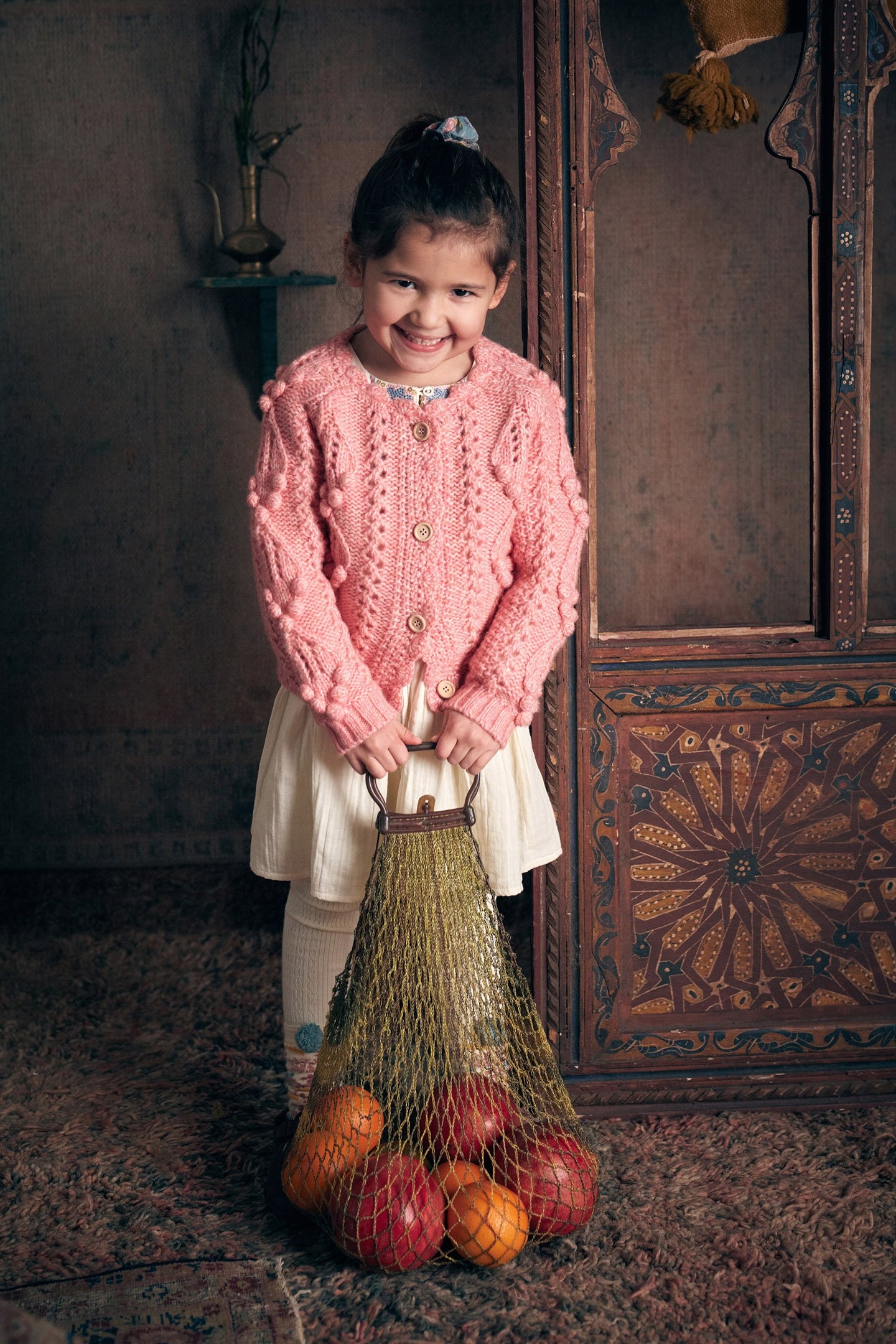 CARDIGAN SANKARA PINK 5