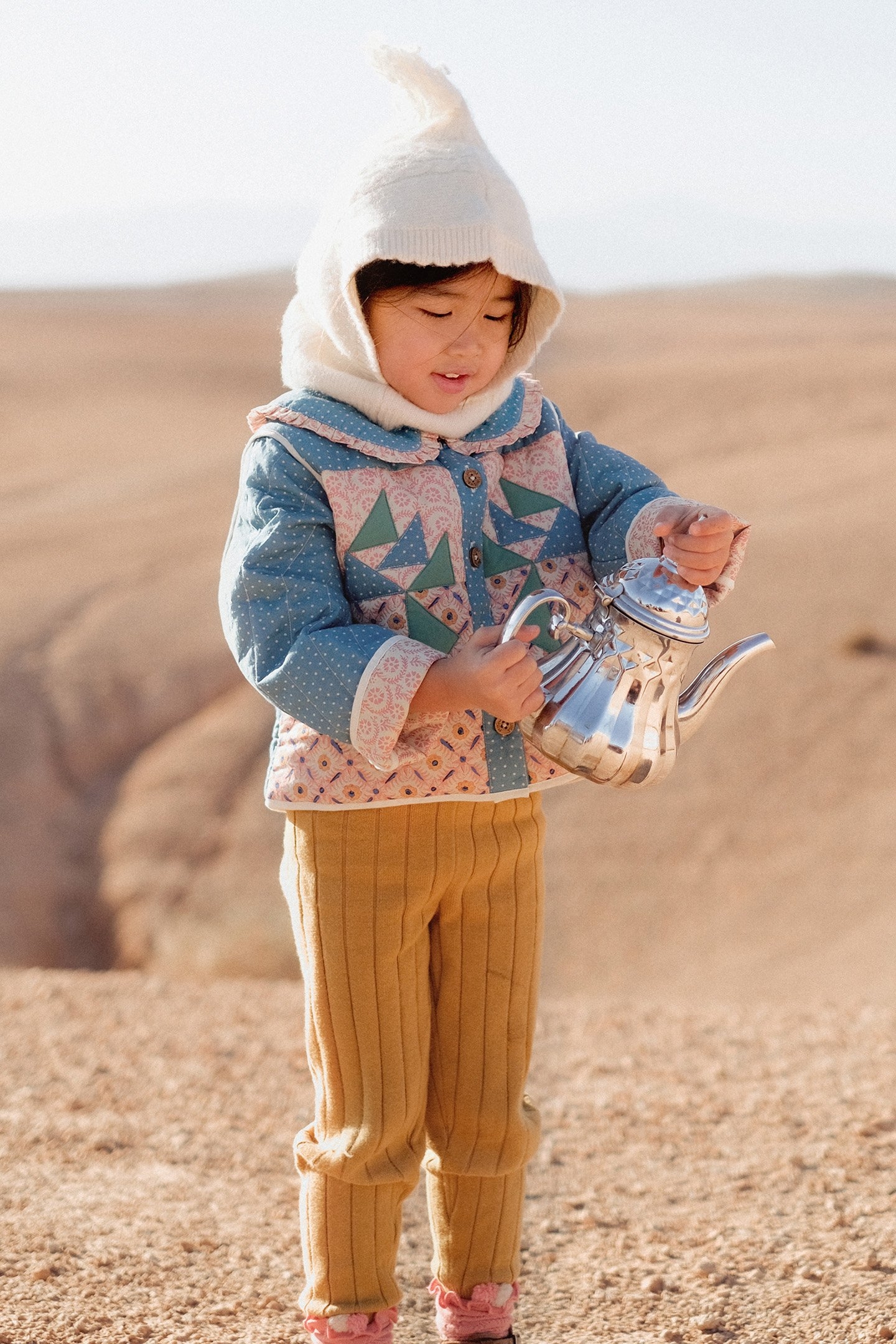 JACKET NIAGARA STONE BLUE PATCHWORK 3