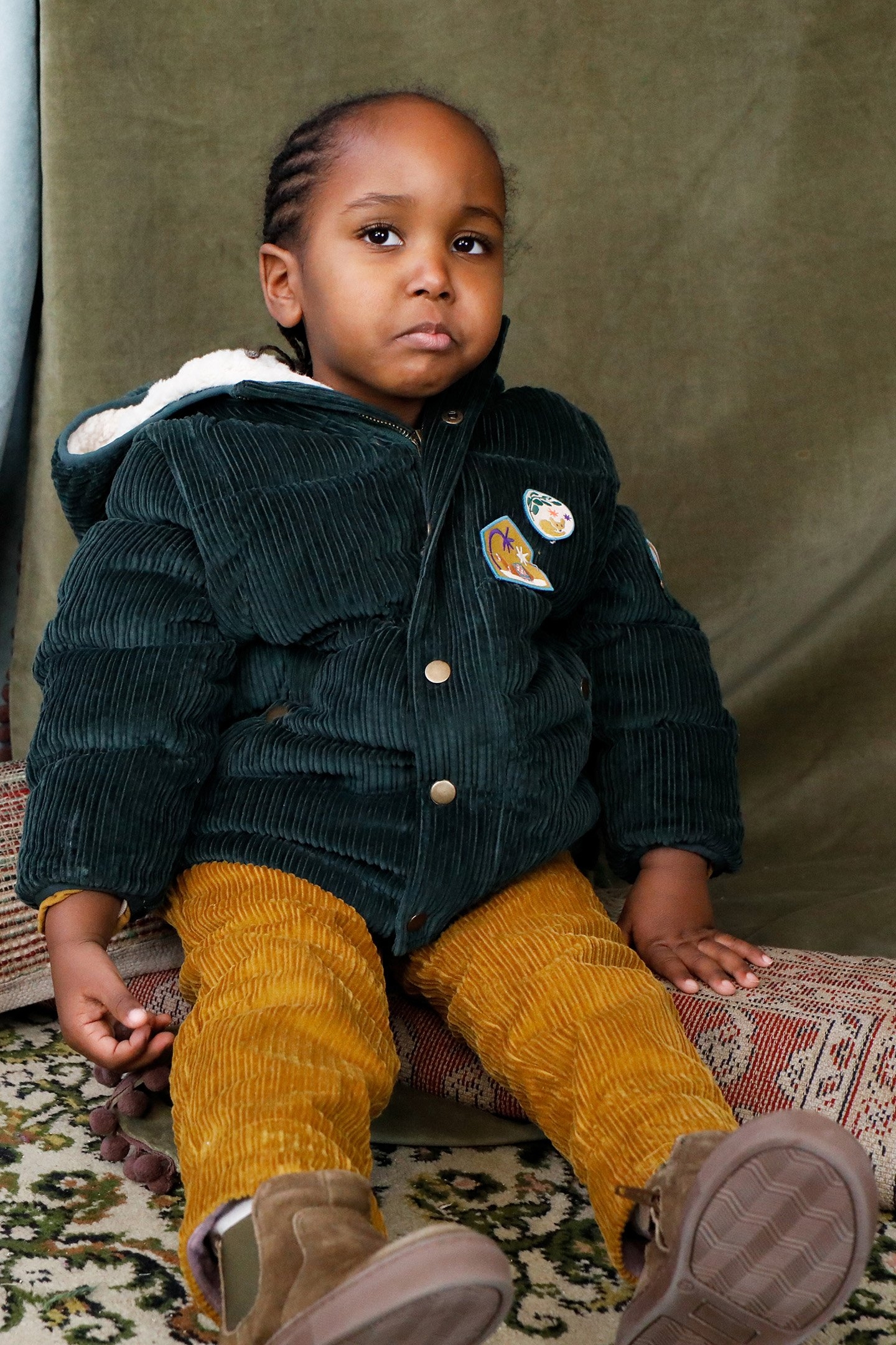 PUFFY JACKET IZAR PINE TREE 5