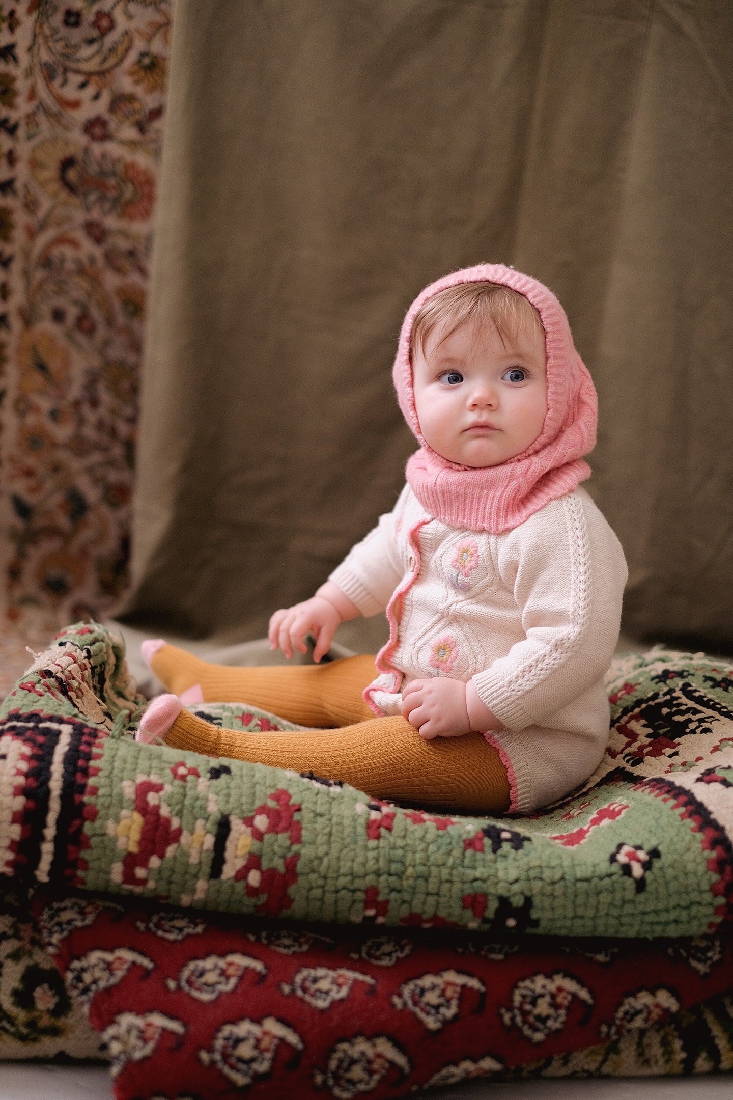 ROMPERS MYOSETTE CREAM MELANGED 7