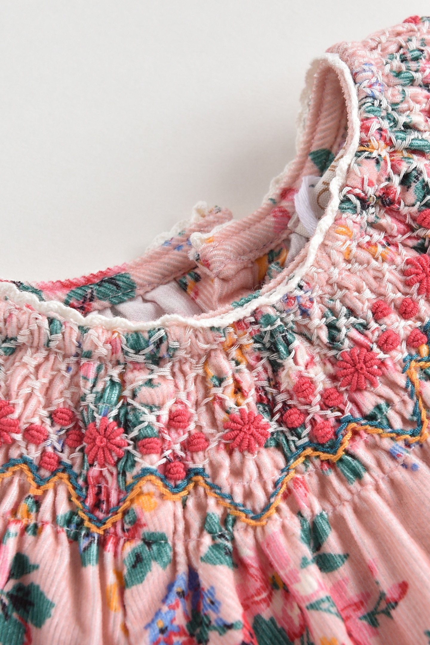 DRESS BAHYA PINK SEYLAN FLOWERS 3