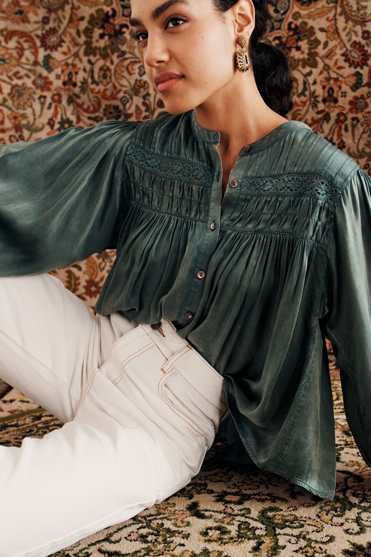 SHIRT JALLY FOREST GREEN 5