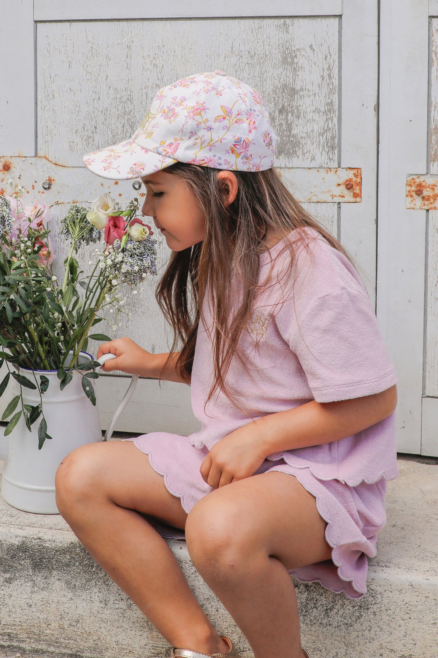 CAP JULIETTA CREAM BUCOLIA FIELDS 4