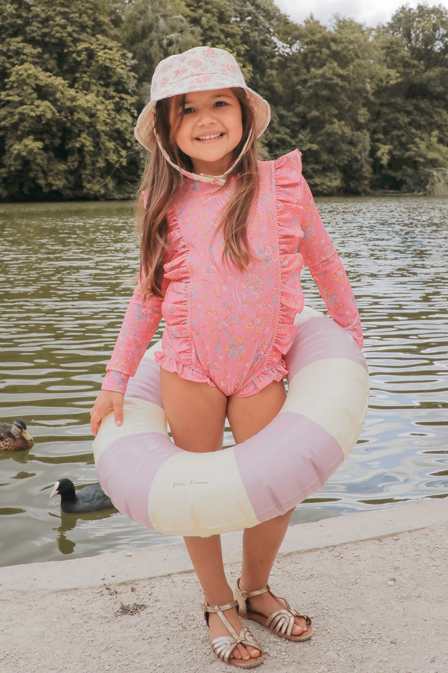 SUN HAT DEVY CREAM BUCOLIA FIELDS 2