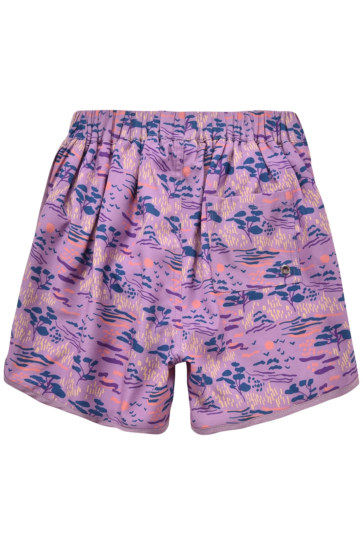 SWIM SHORTS ADERI PURPLE PAST FIELDS 2