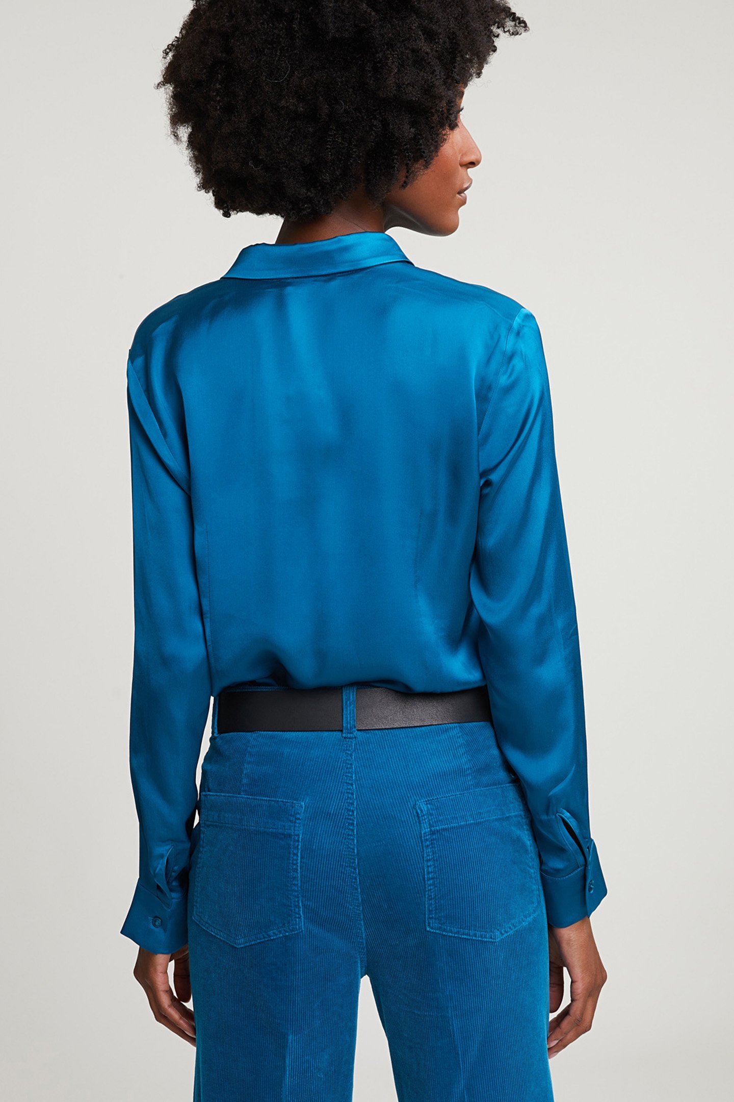 PETROL CLASSIC BLOUSE 2