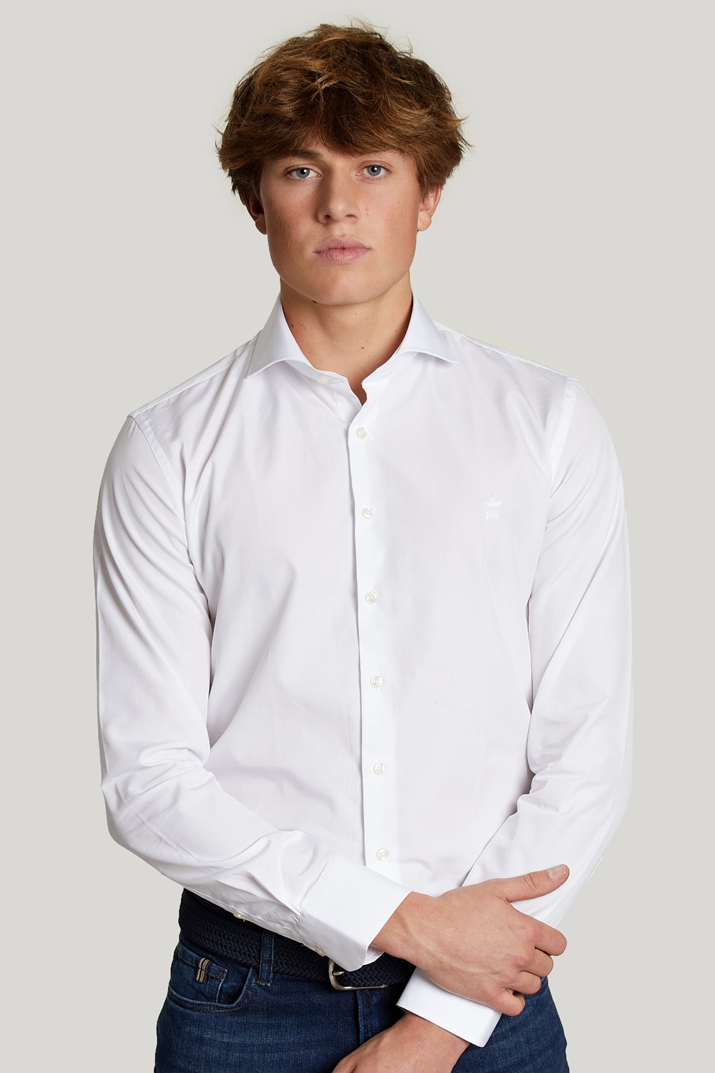 SLIM FIT UNI SHIRT WHITE 1