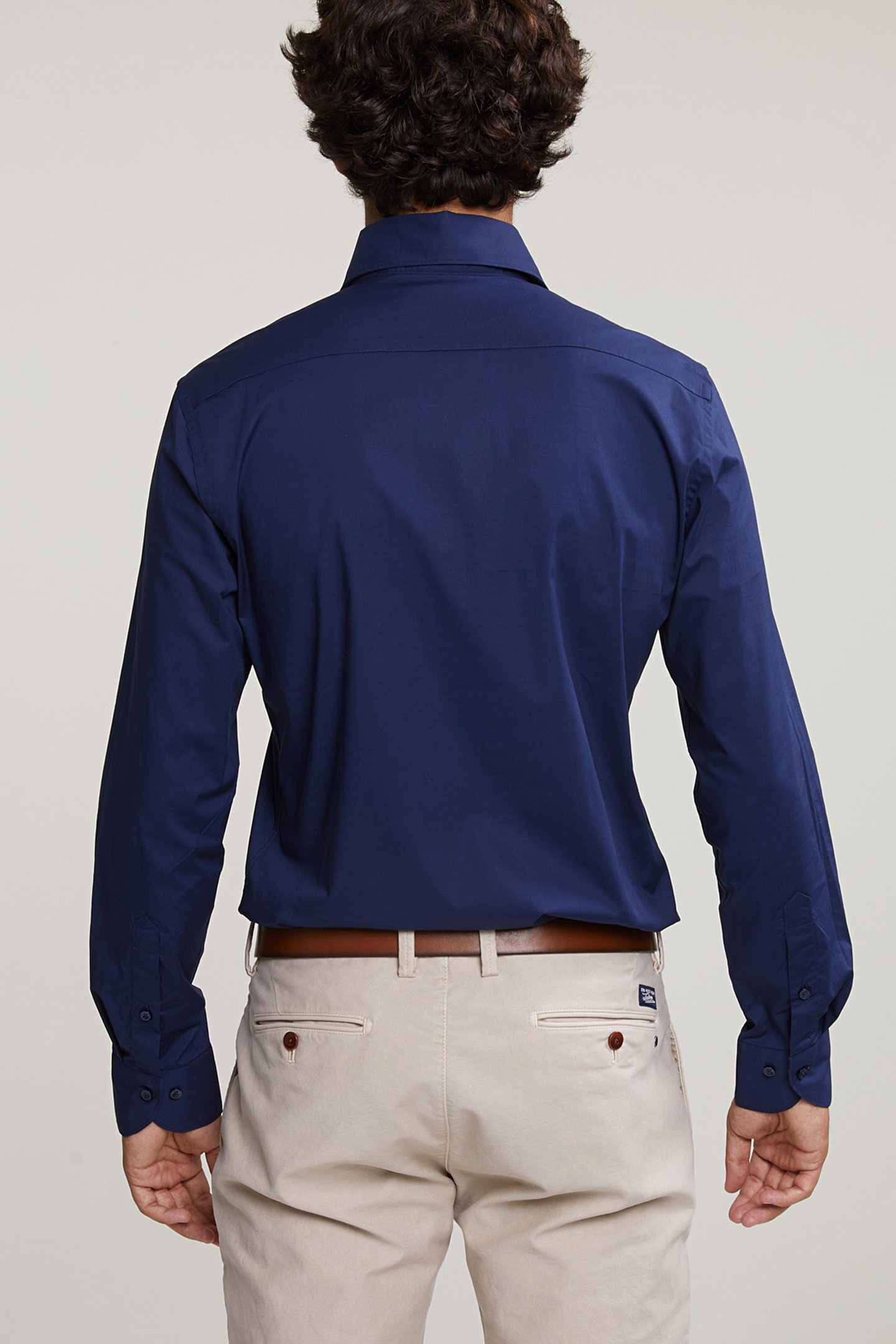 SLIM FIT UNI SHIRT BLUE 2