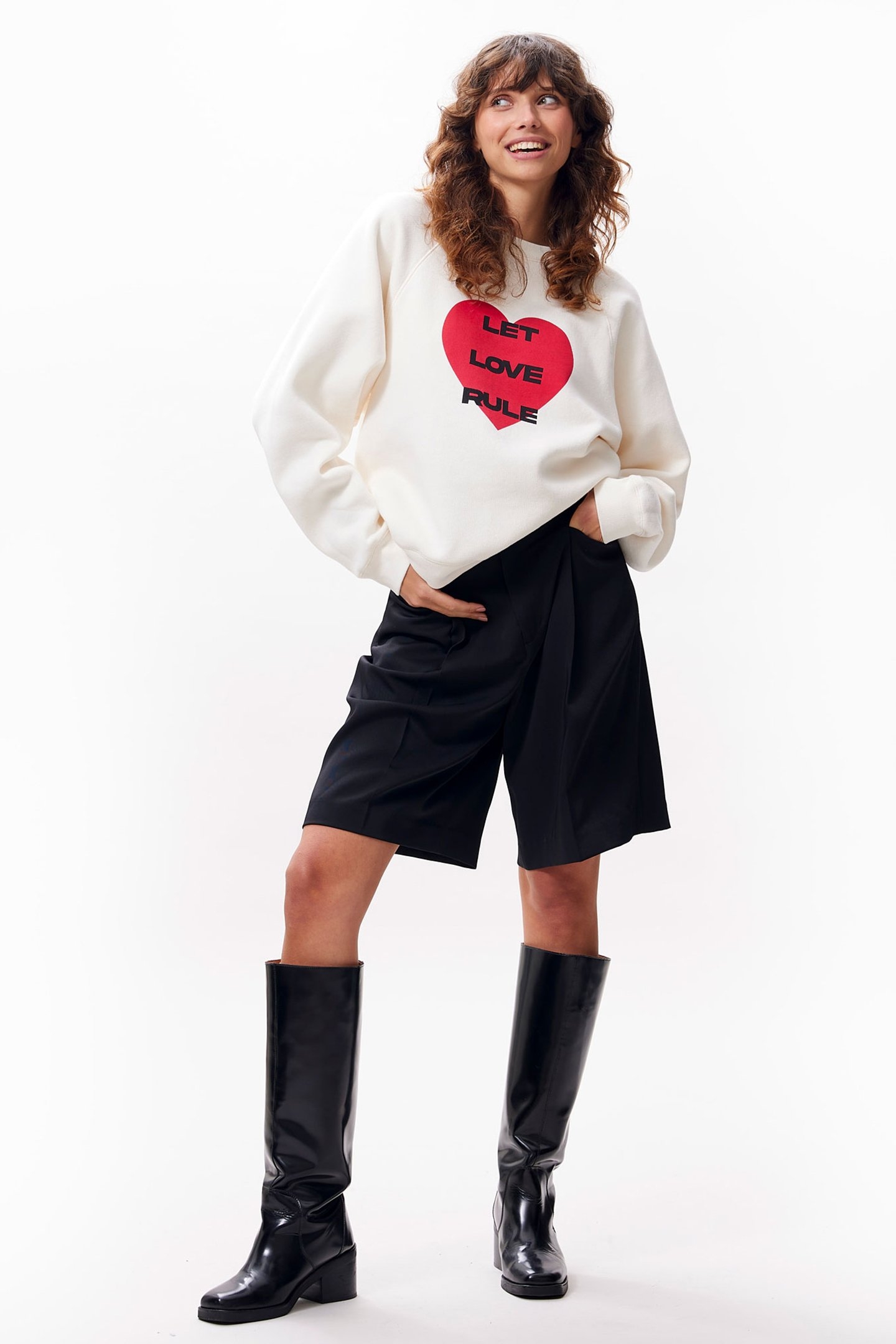 GRAPHIC SWEATER EGRET 2