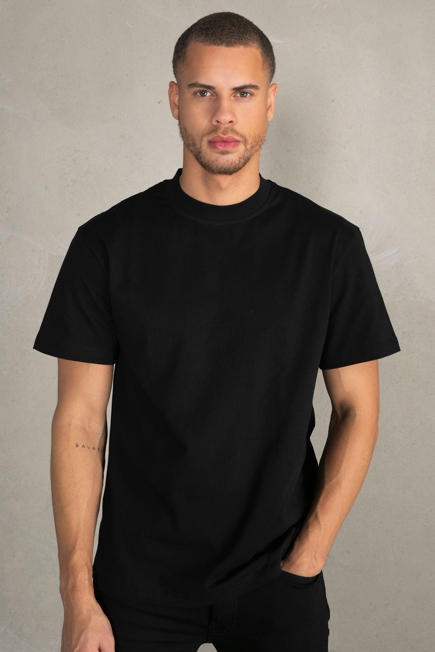 BLANKS BOX T-SHIRT JET BLACK 1