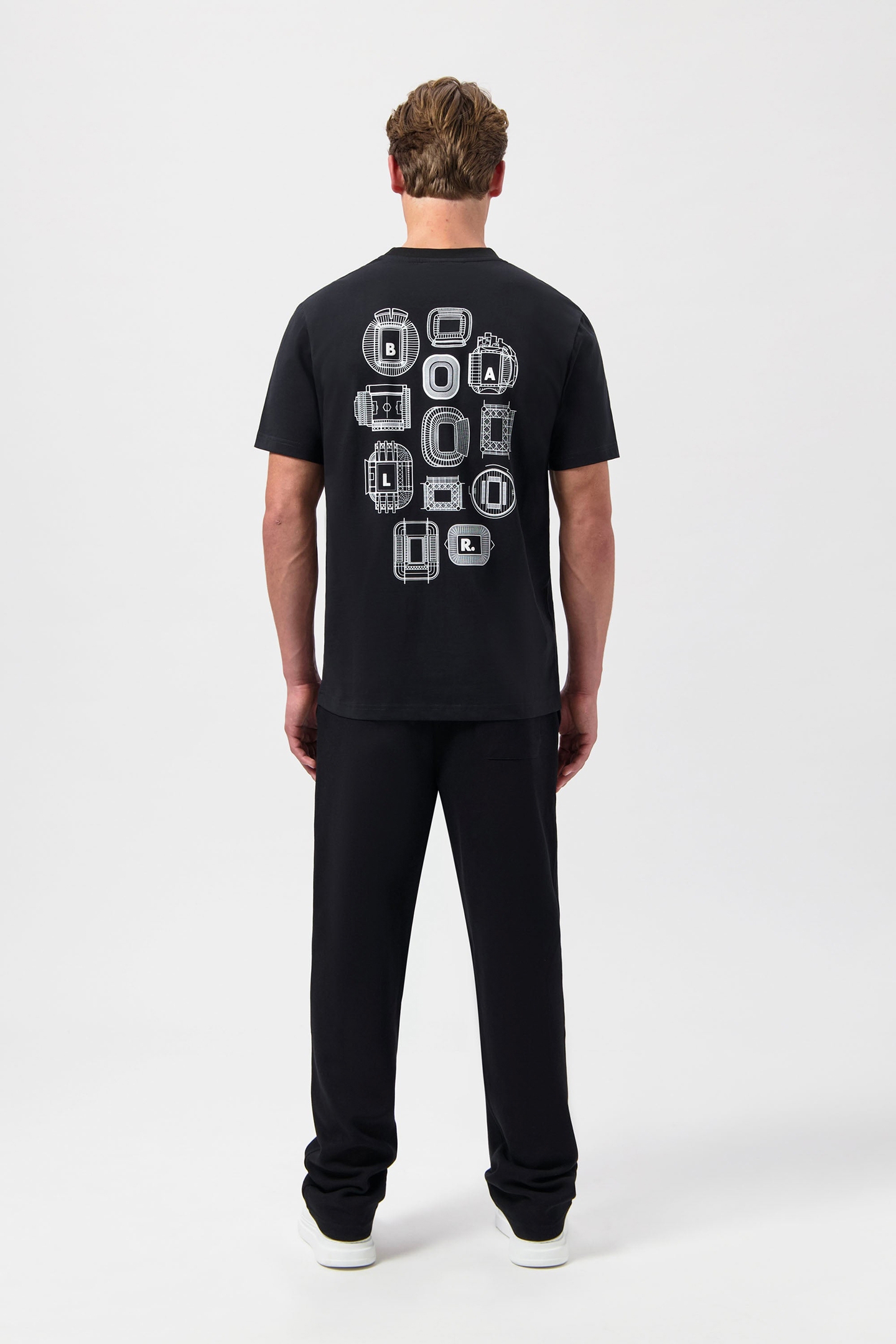 BALR. STADIUM REGULAR FIT T-SHIRT JET BLACK 4