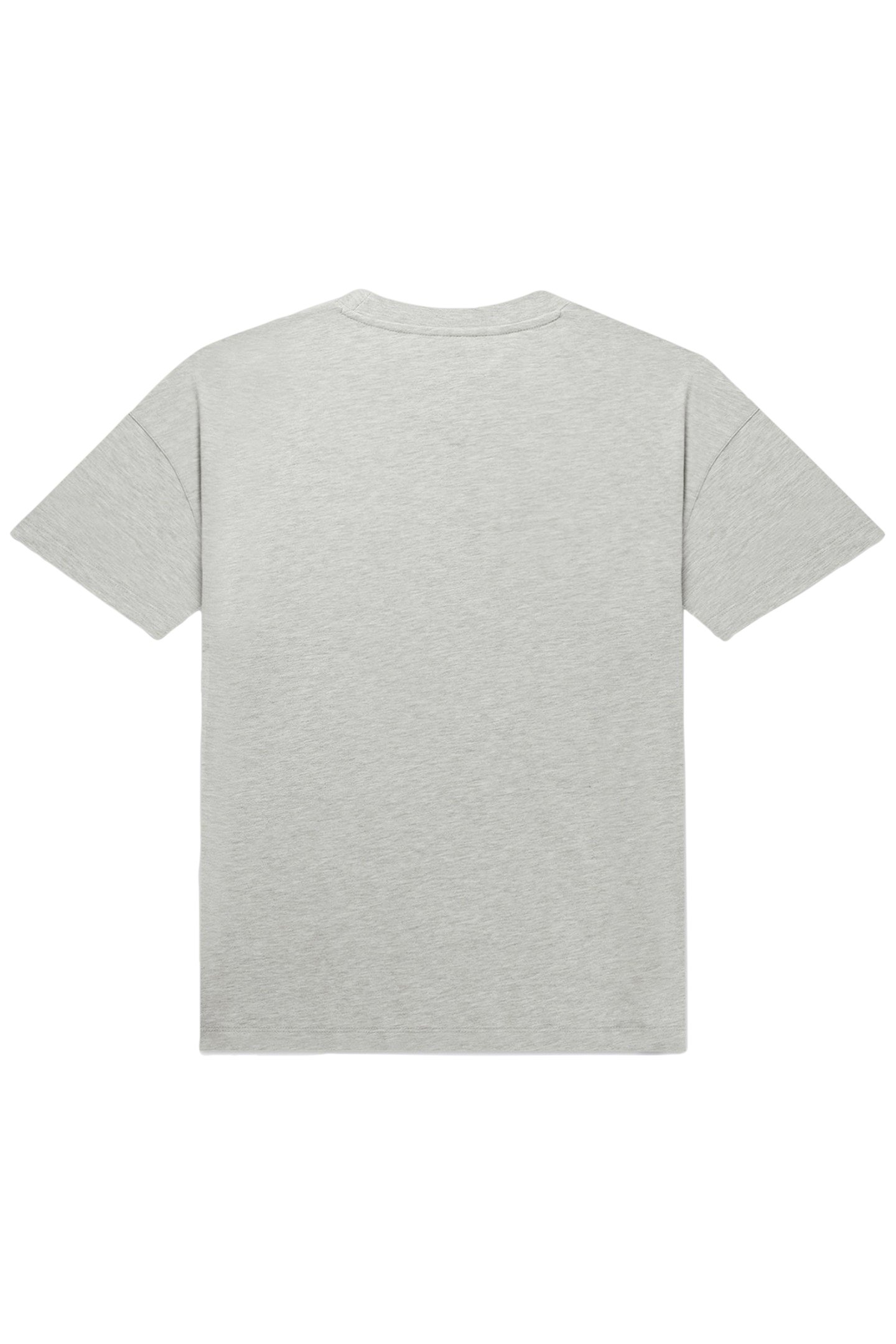 LOGO BOX T-SHIRT LT GREY MELANGE 5