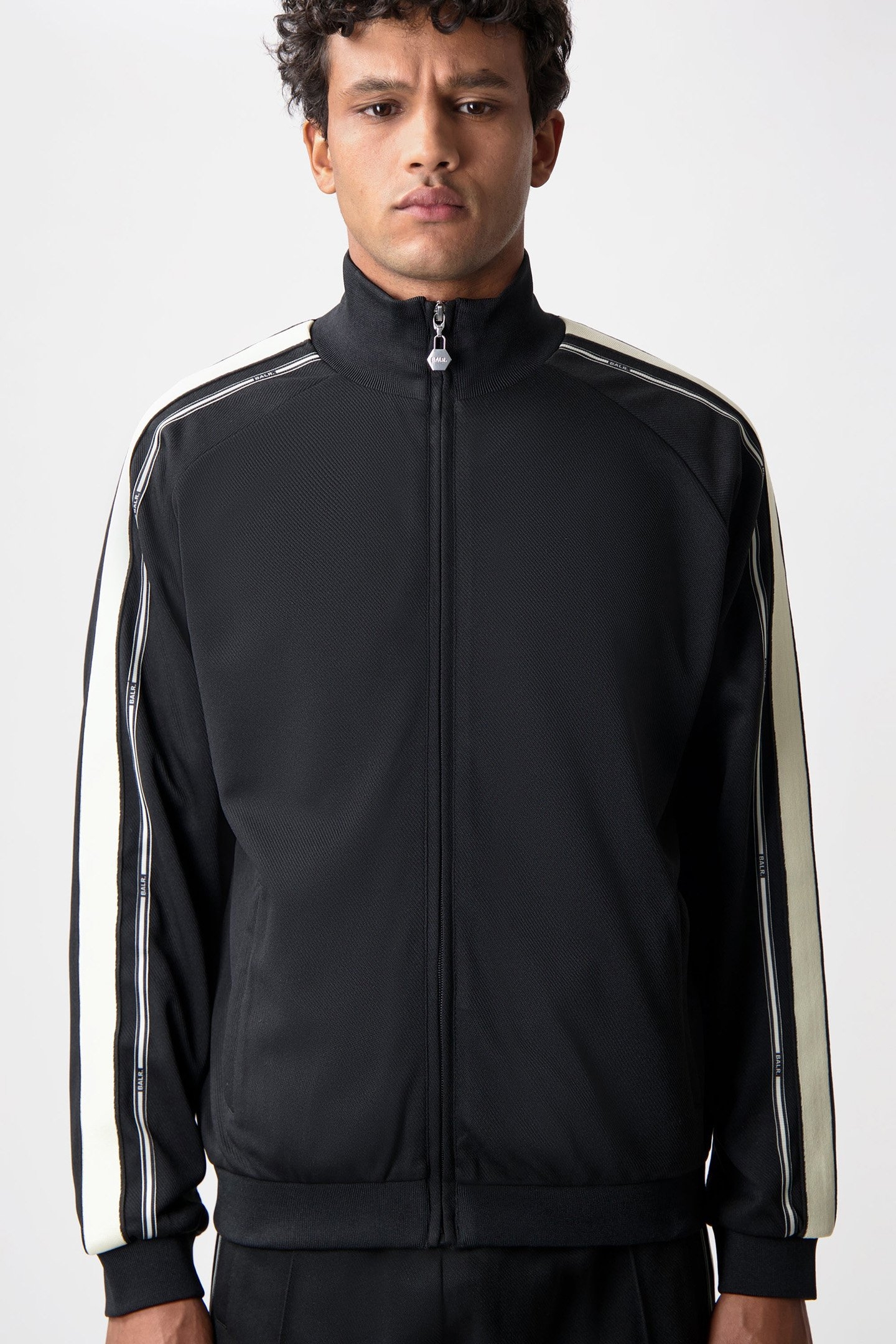 TAPE TRACK JACKET JET BLACK 1