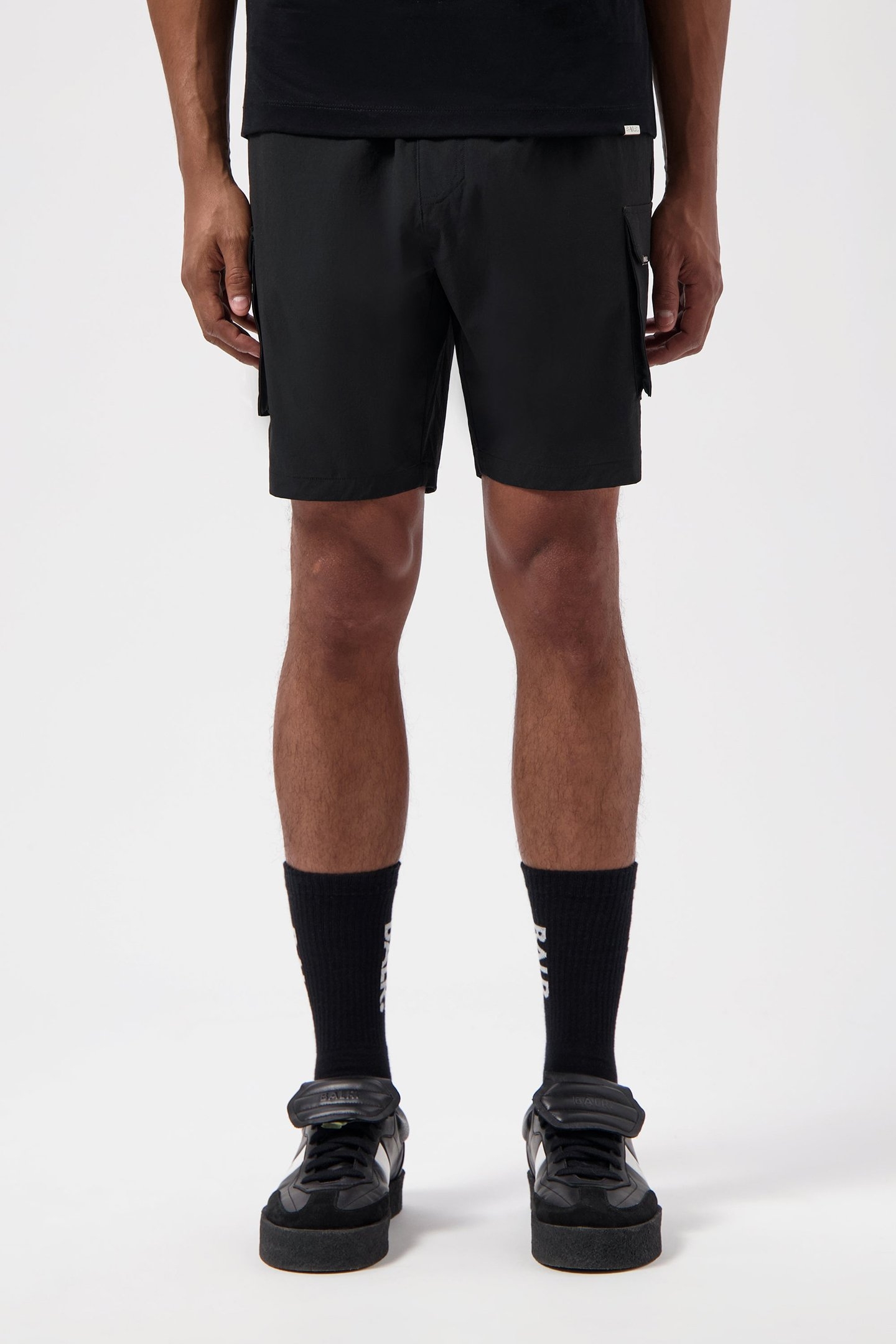 TECH CARGO SHORTS JET BLACK 1