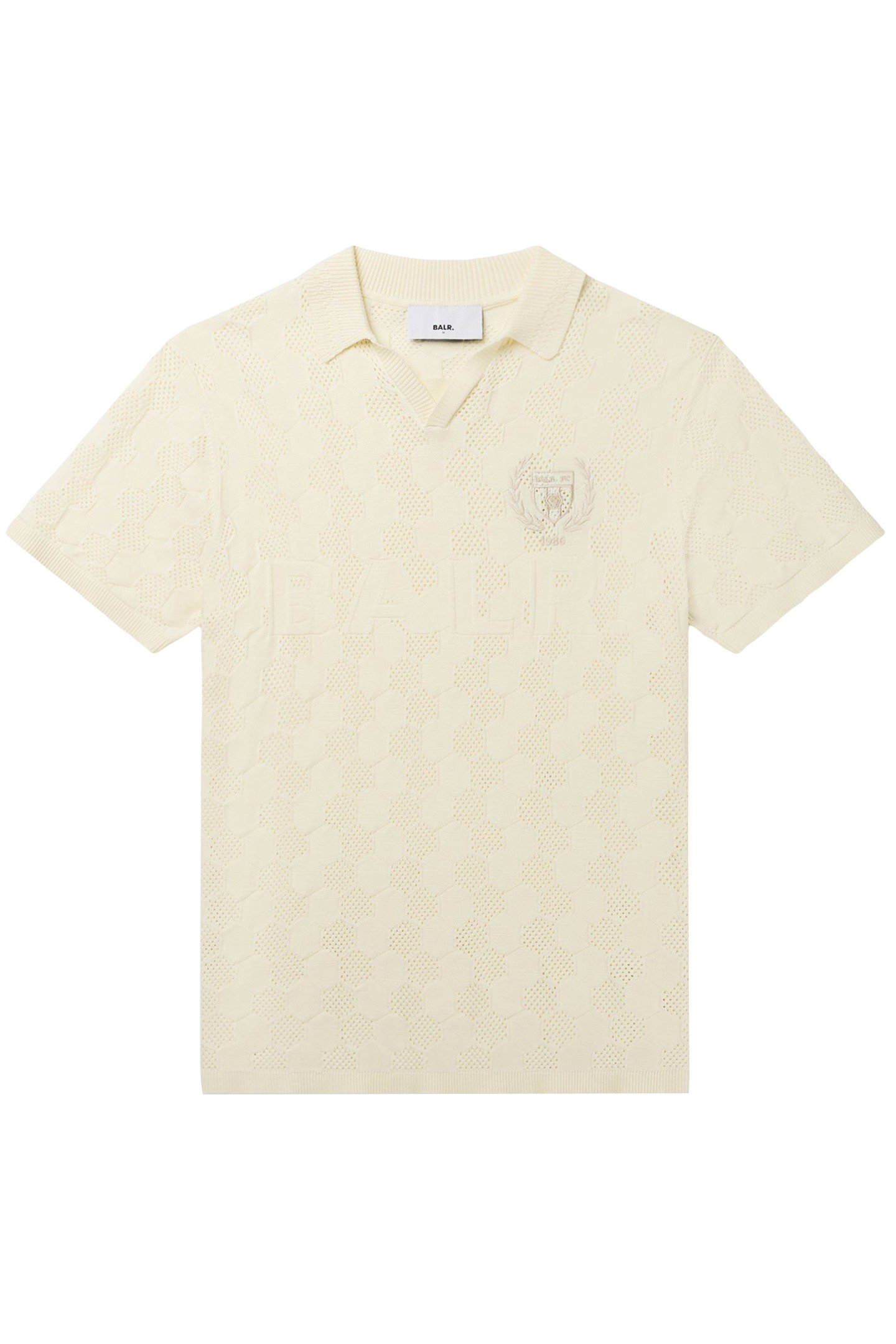 GOTL KNIT FOOTBALL JERSEY LIGHT BEIGE 4