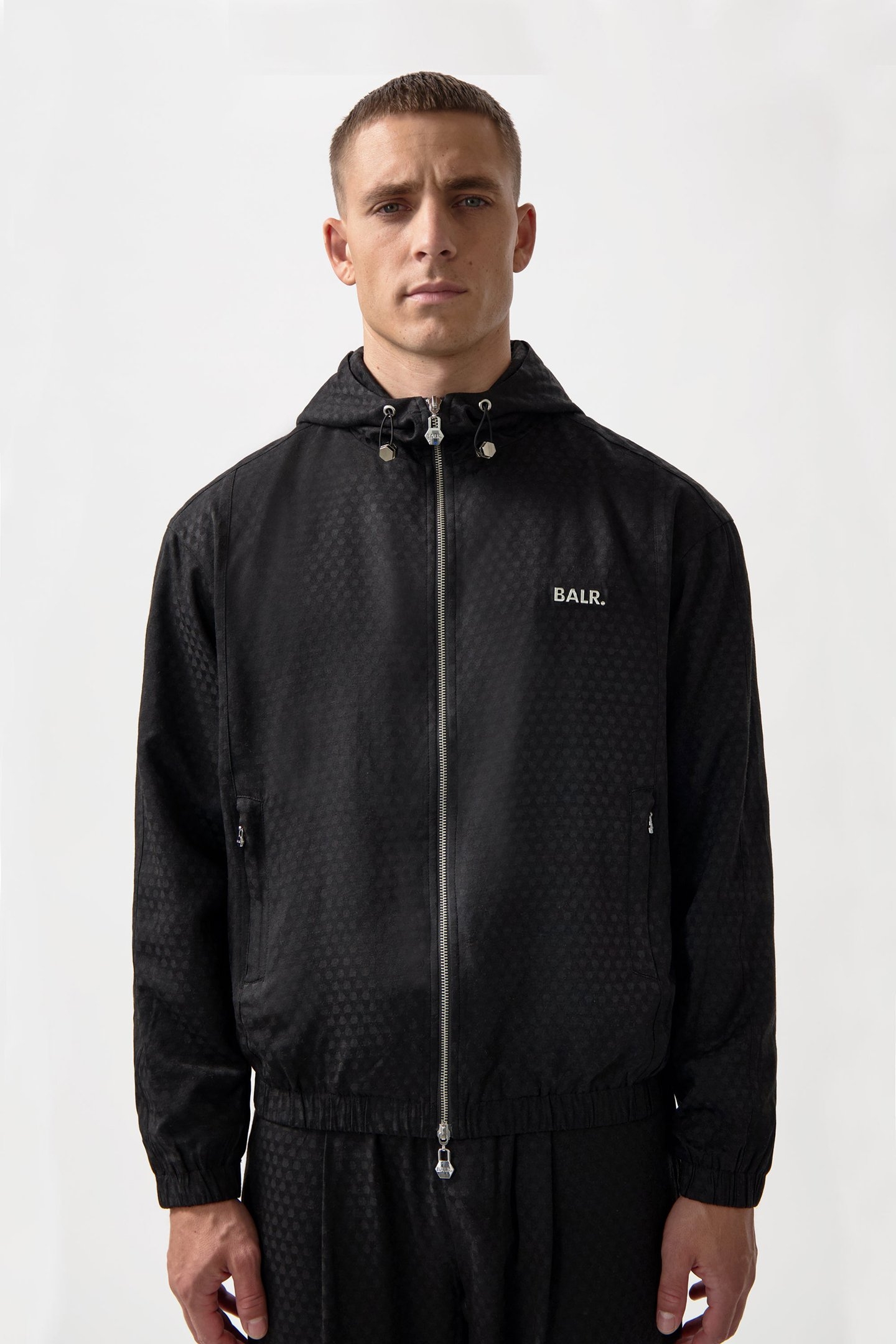 XI HOODED JACKET JET BLACK 1