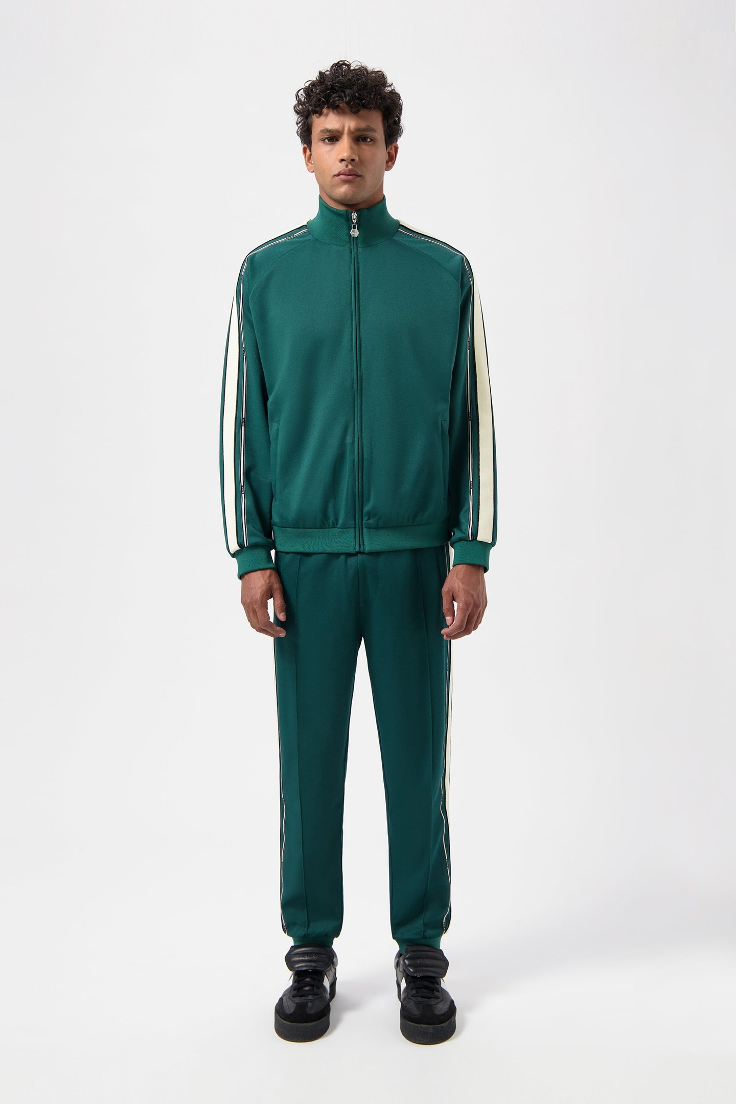 TAPE TRACK JACKET BOTANICAL GREEN 1